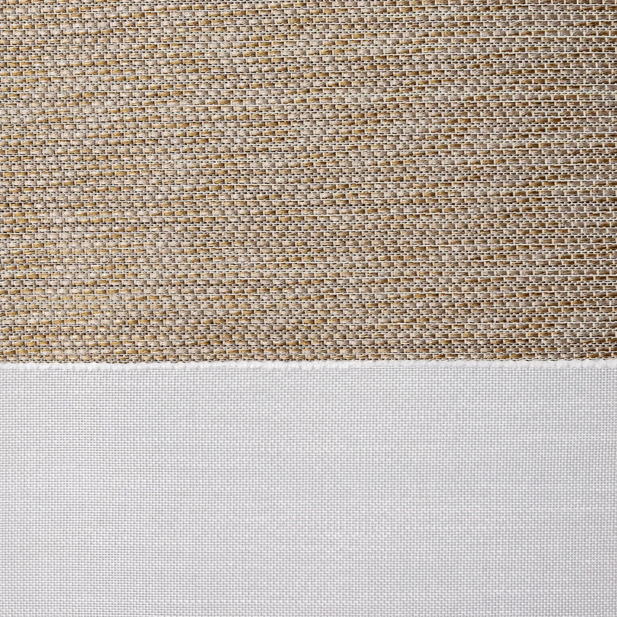 Clever-Kauf-24 Scheibengardine Mini Flächenvorhang 2280-13 beige weiß 3tlg., Miniflächenvorhang (3 St), Stangendurchzug, halbtransparent, gewebt – Bild 4 von 5