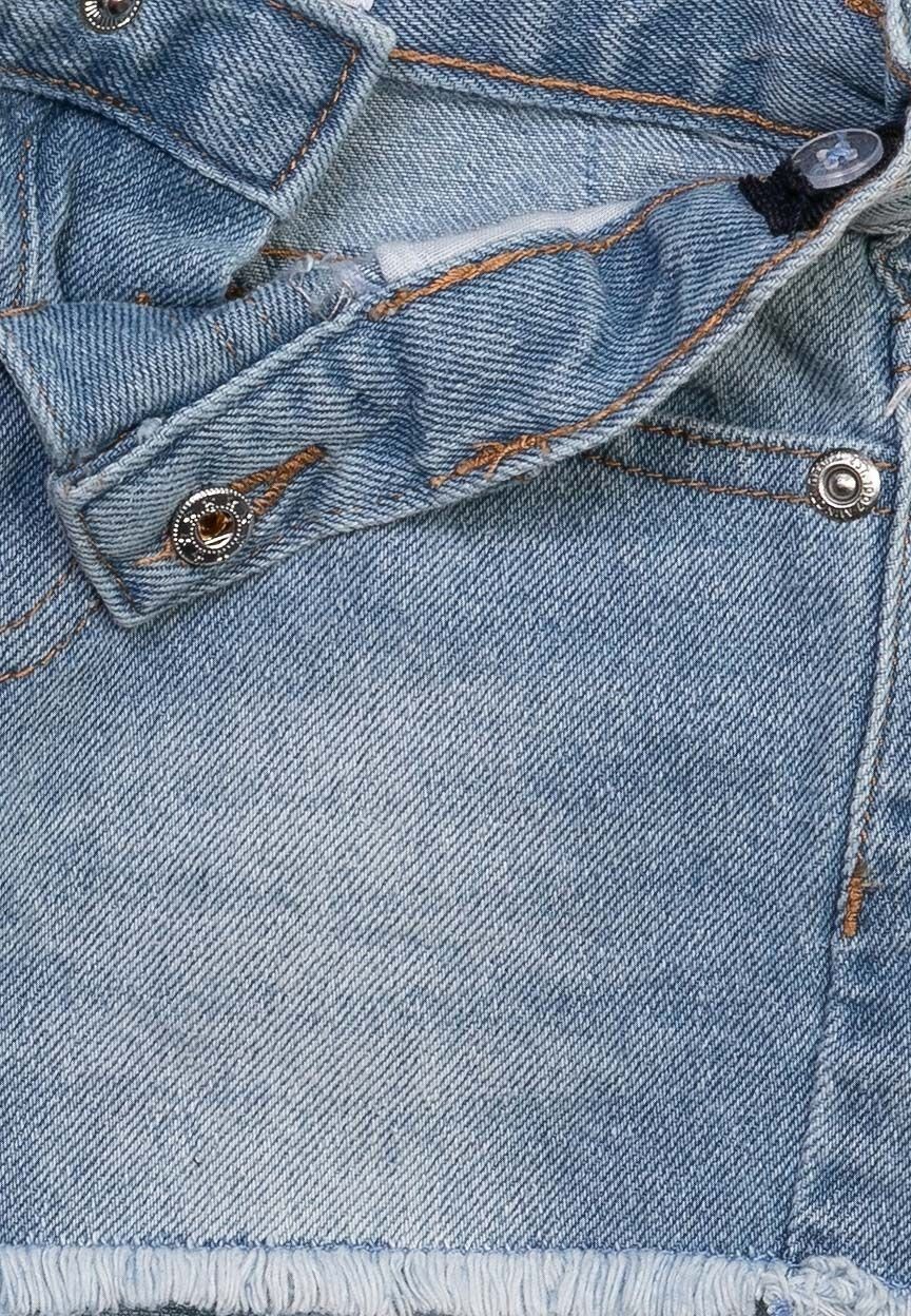 MINOTI Jeansshorts Jeans (1y-14y) Shorts Kurze Denim-Hellblau