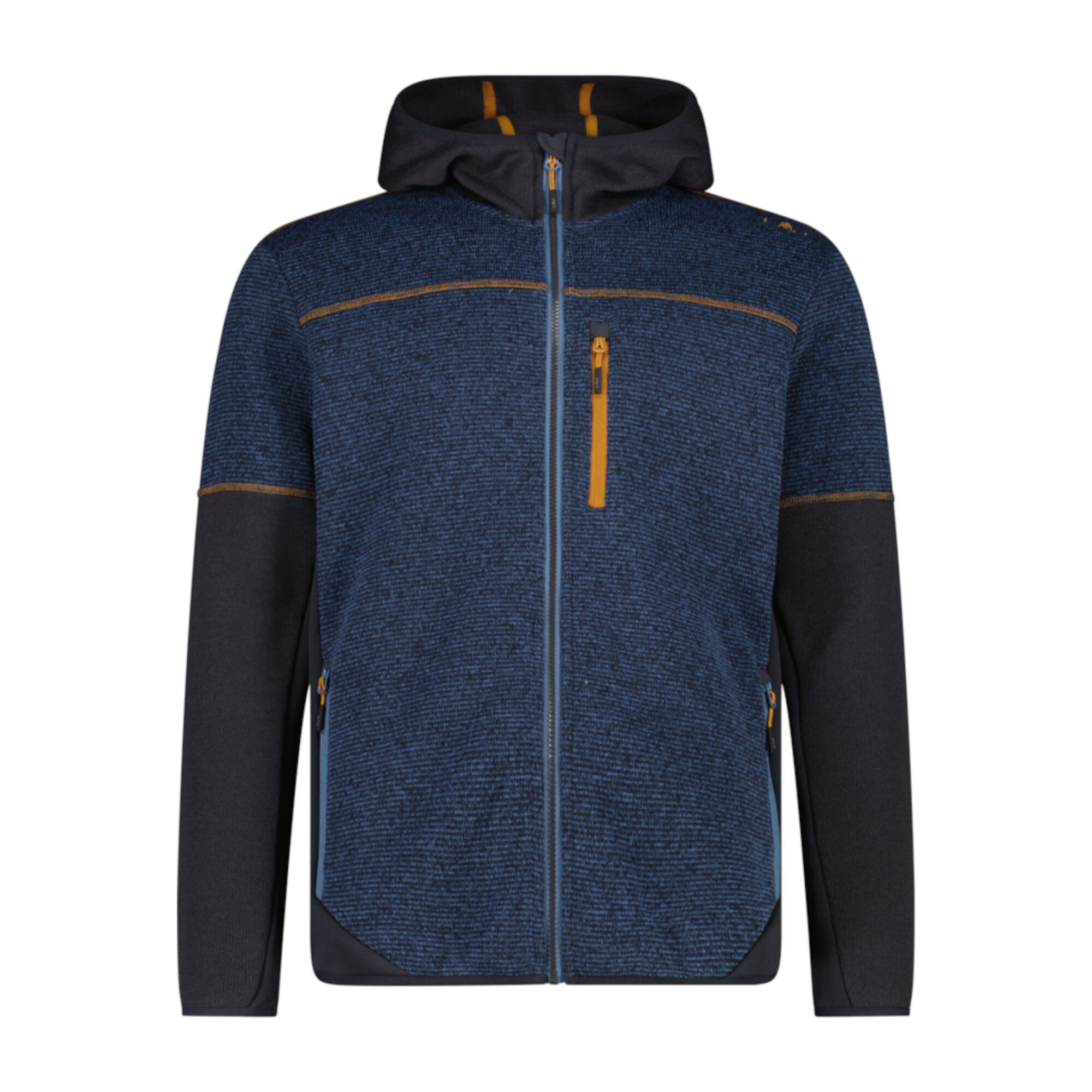 CMP Fleecejacke CMP Herren Fleecejacke Man Jacket Fix Hood 36H2437