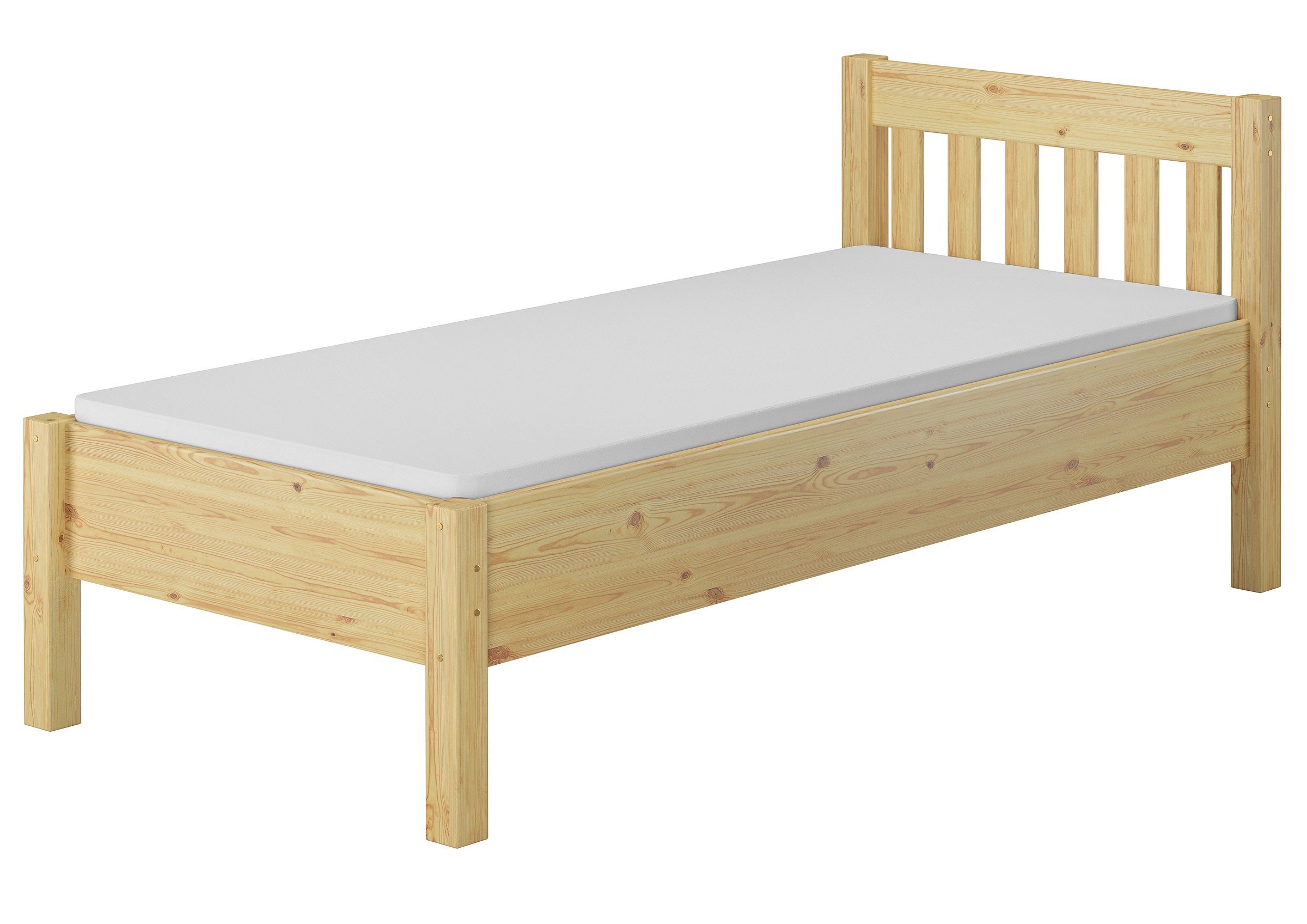 ERST-HOLZ Bett Hohes Massivholzbett Seniorenbett Kiefer günstig online kaufen