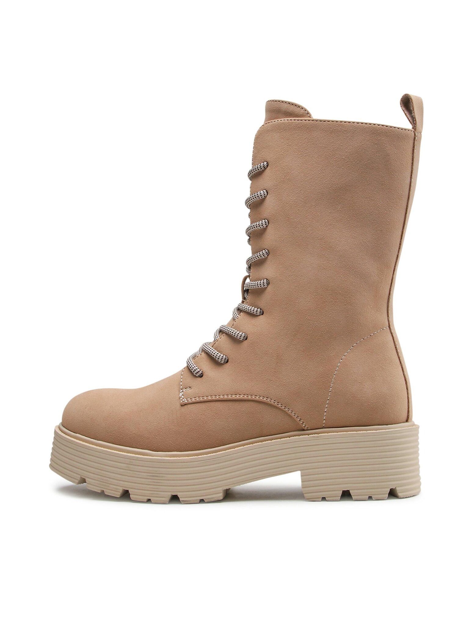 Jenny Fairy Jenny Fairy Stiefeletten Damen WS5902-03 Beige Stiefelette