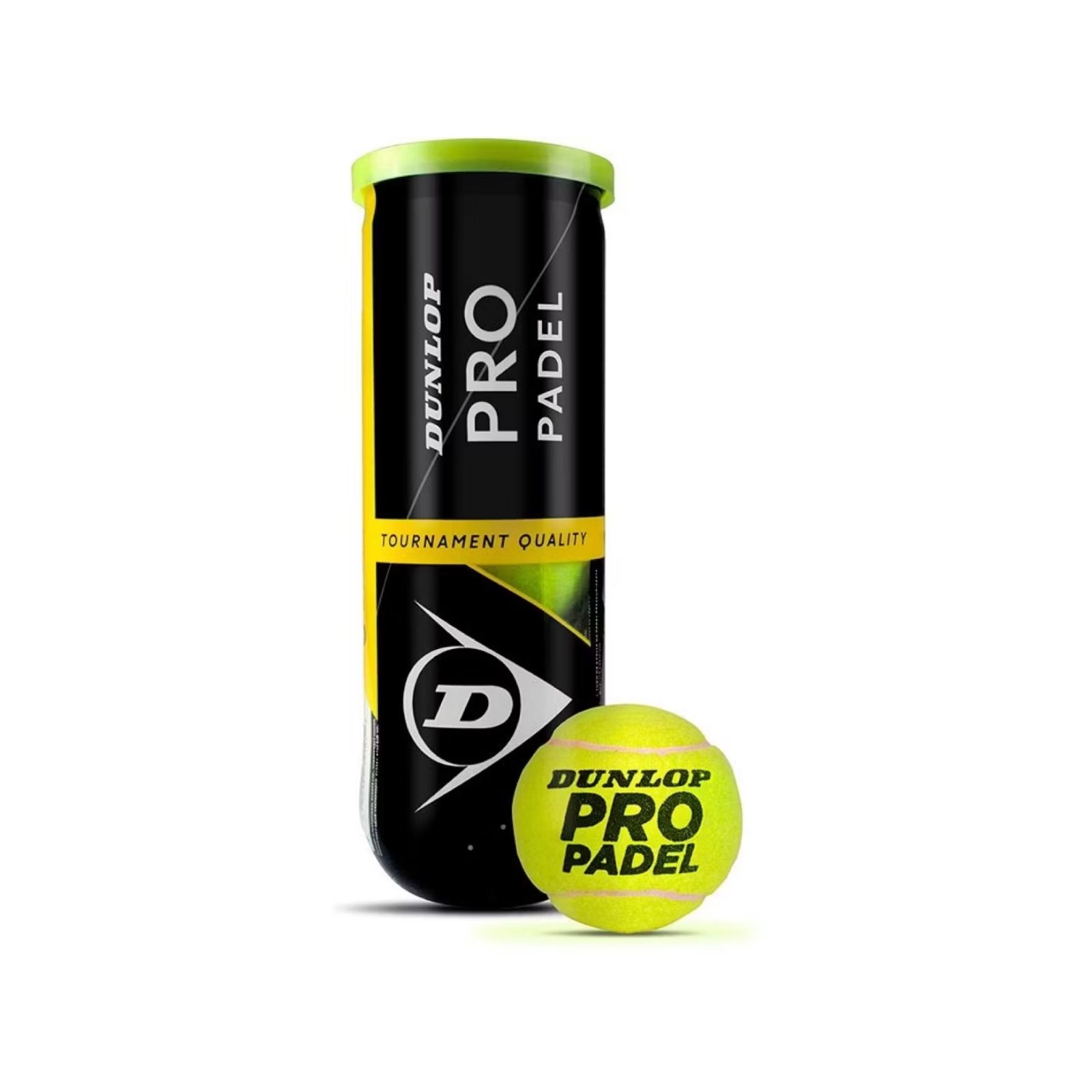 Dunlop Padelball Dunlop Pro Paddelball, Gelb, 3 Stück Insgesamt 9 Bälle (9-St)