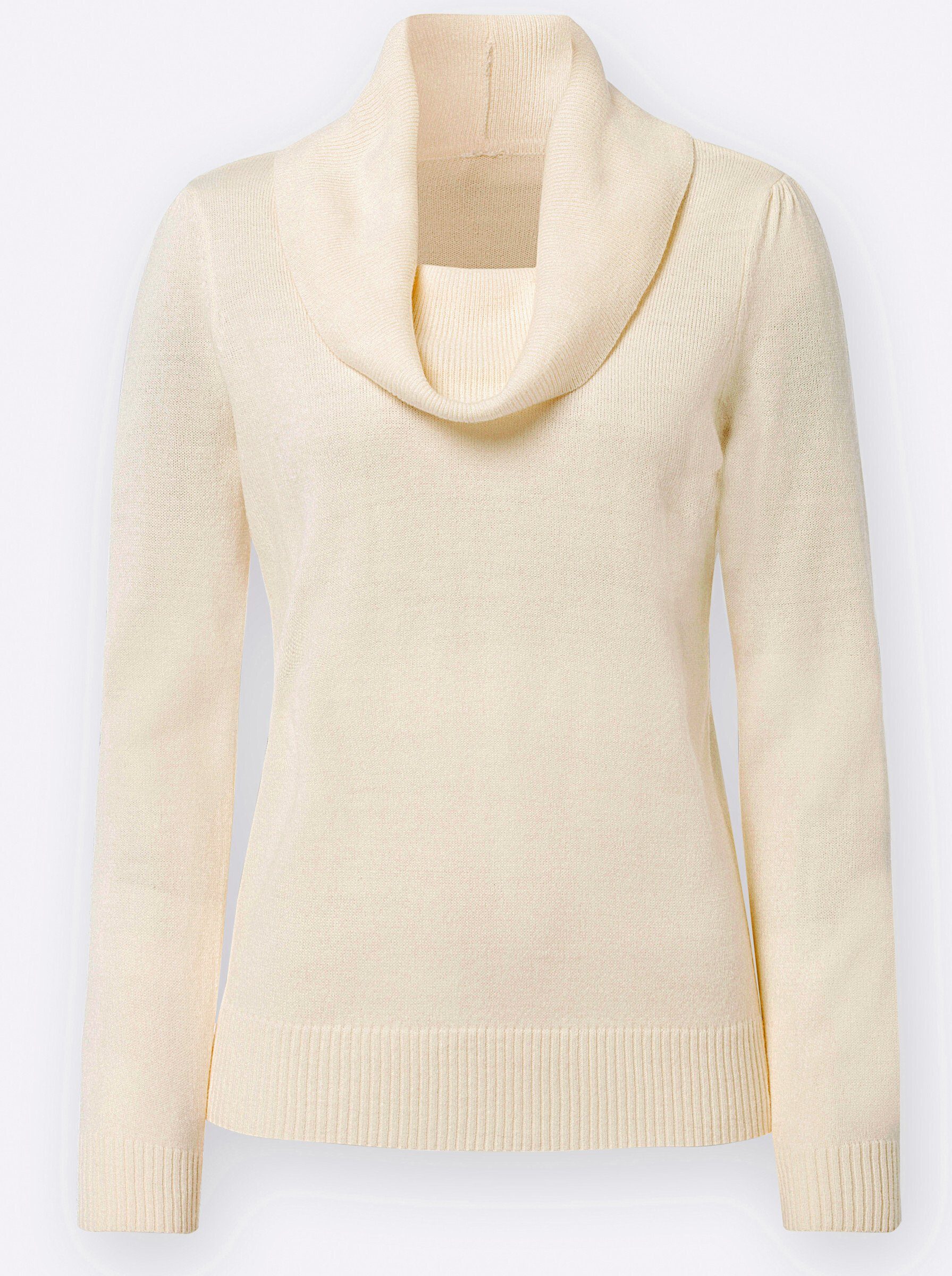 Sieh an! Strickpullover Rollkragenpullover
