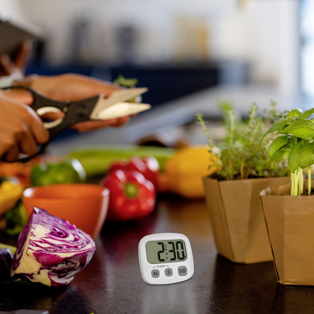 TFA Dostmann Eieruhr TFA Dostmann 4009816042521 Stoppuhr Weiß digital