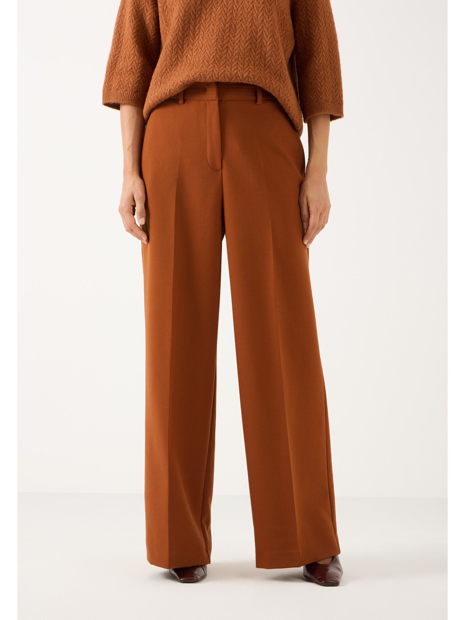 MORE&MORE Stoffhose elegante Wide-Leg-Hose