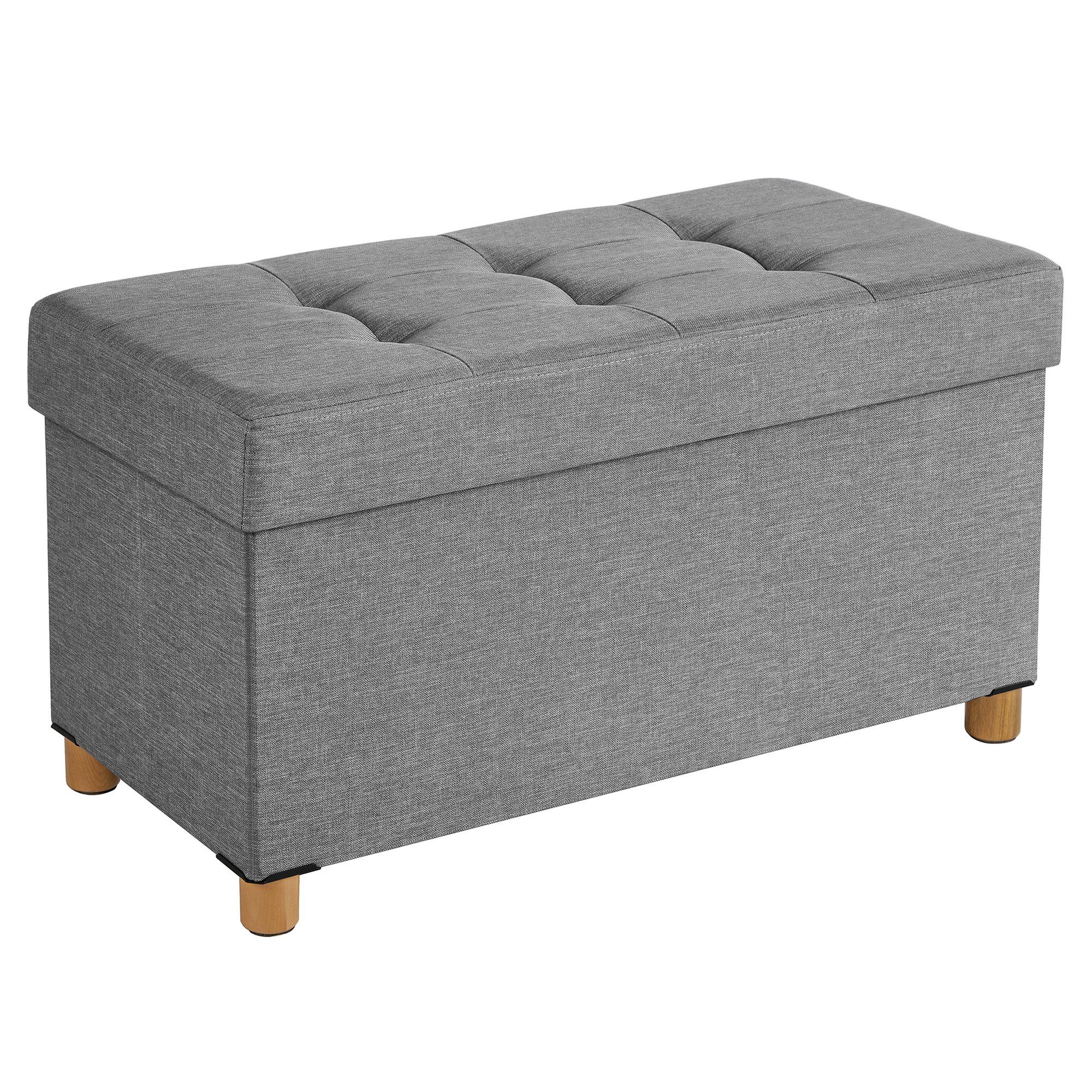 SONGMICS Sitzbank sitzhocker, 76/110cm mit Stauraum, günstig online kaufen