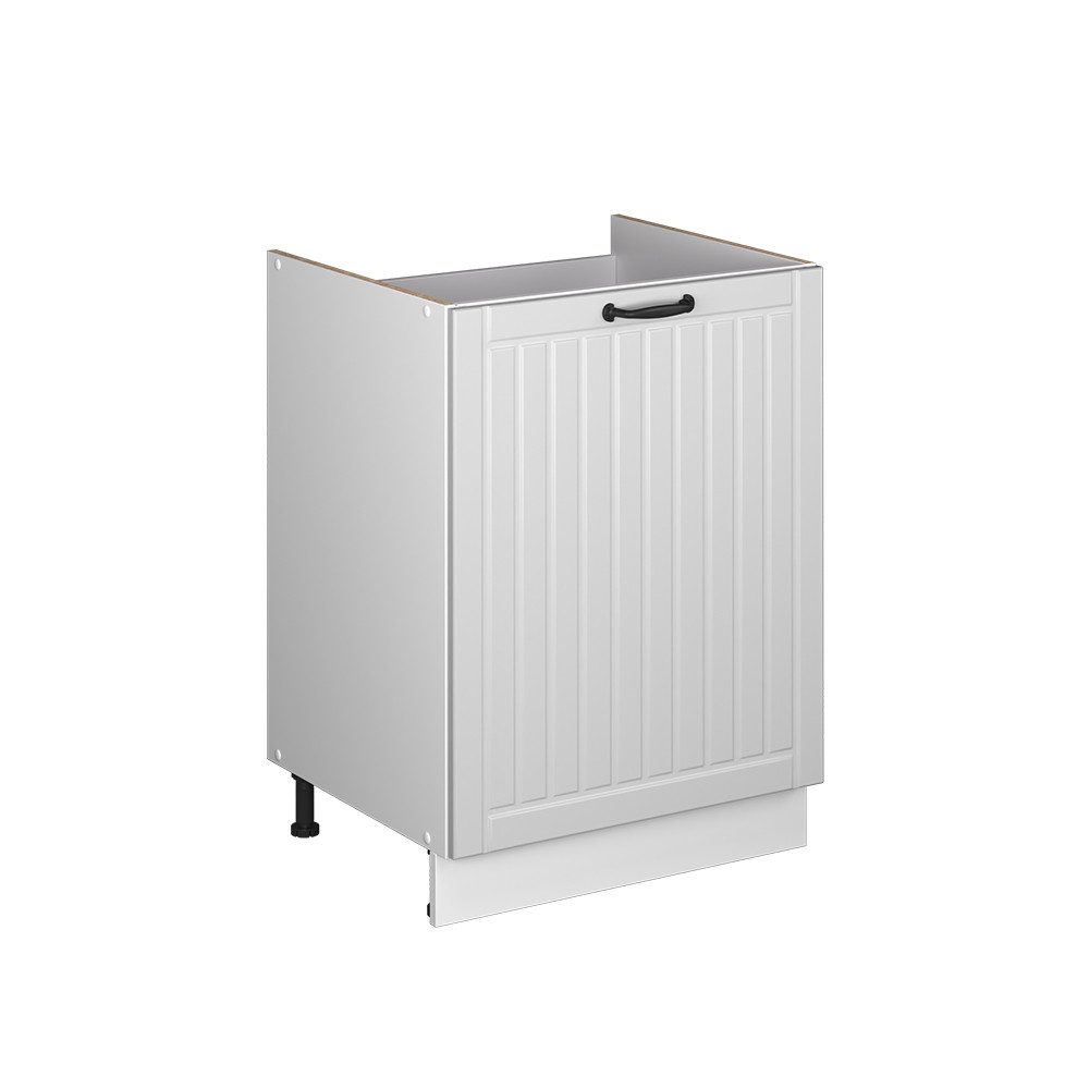 Vicco Unterschrank Fame-Line, Weiß Landhaus/Weiß, 60 cm (1-St)