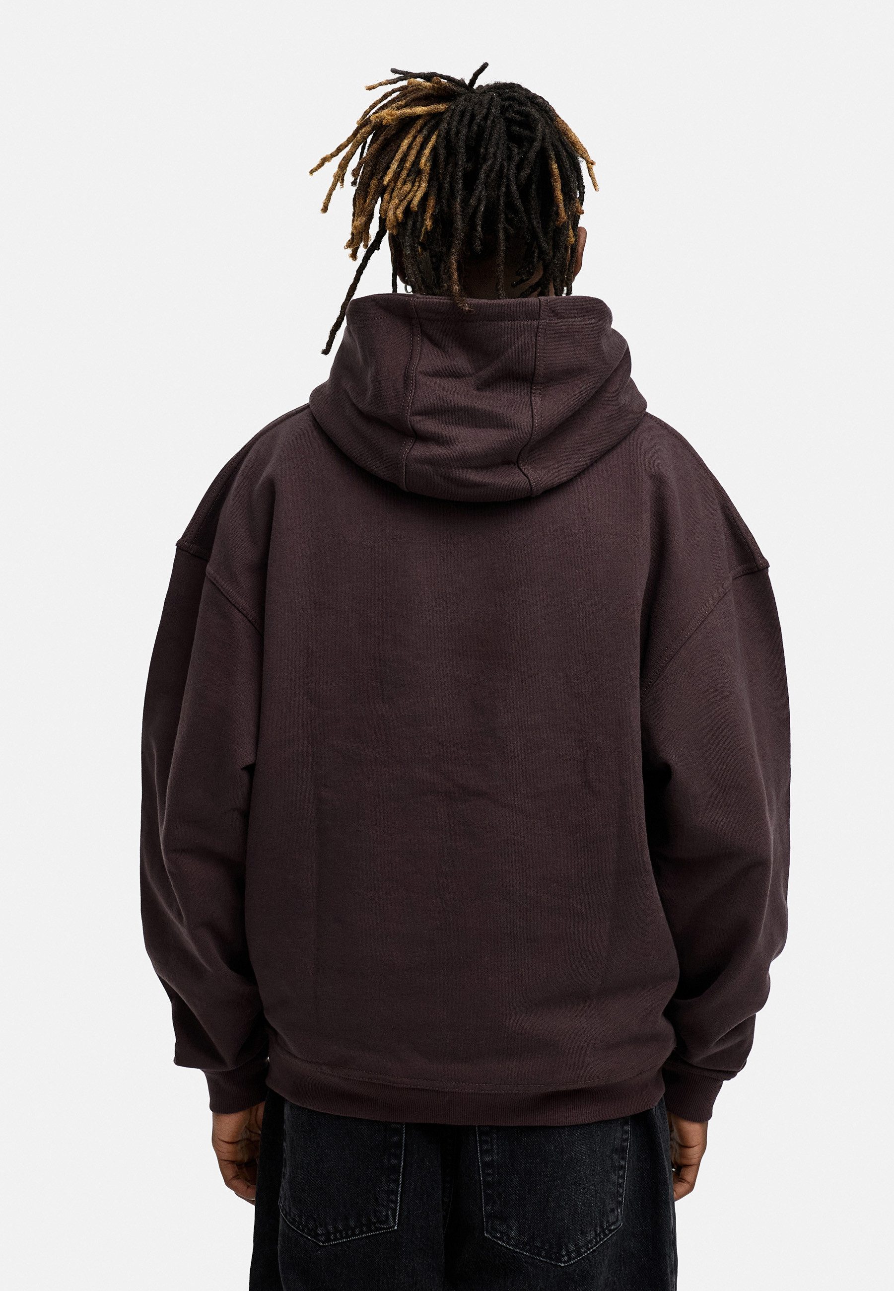 BEHYPE STUDIOS Hoodie IM OVERSIZE FIT Herren Cord-less Kapuzenpullover lockeres Kapuzen-Sweatshirt Sweater