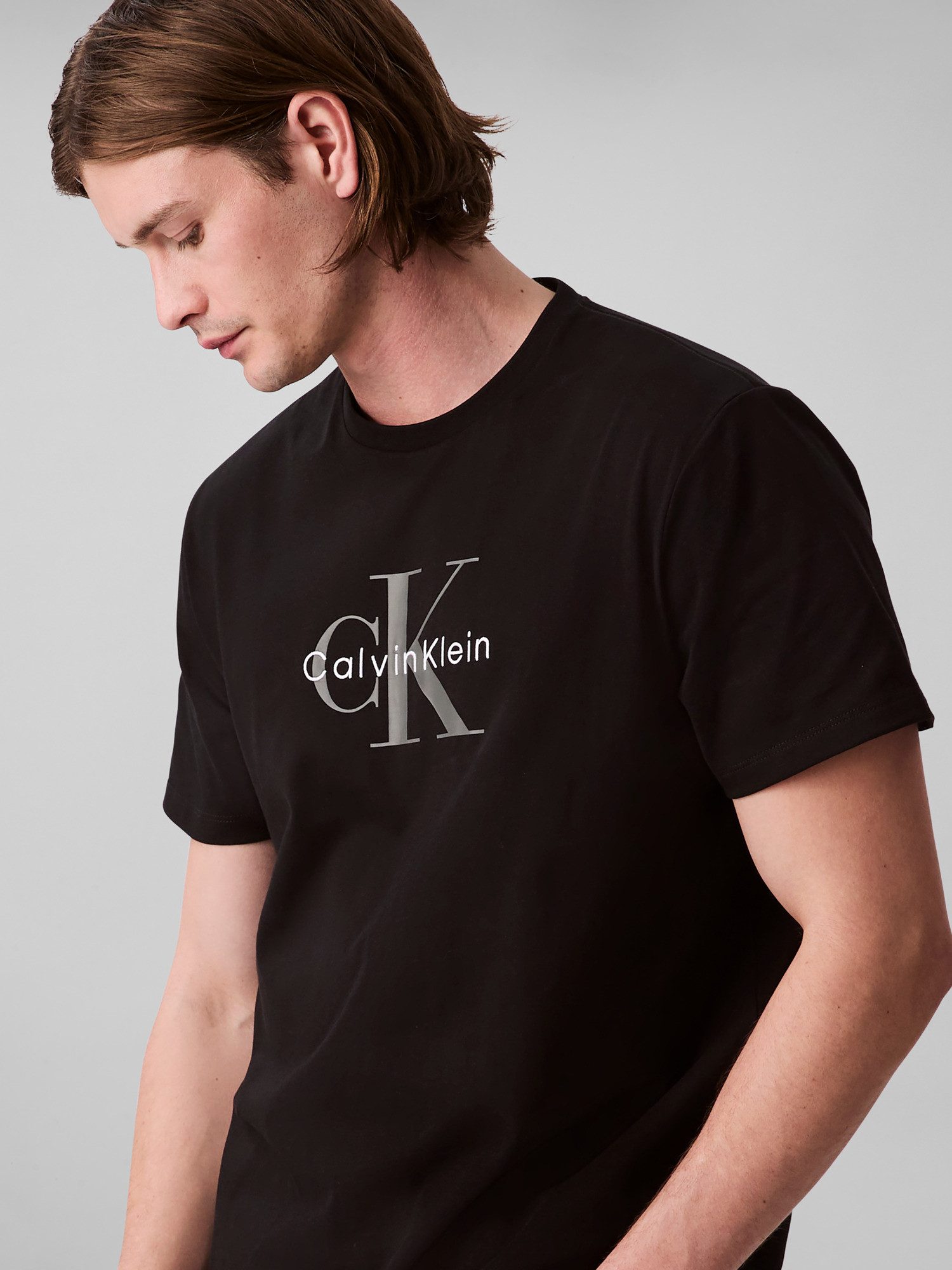 Calvin Klein Jeans T-Shirt SS Hero Monologo Tee 20s Mit Rundhalsausschnitt, regular fit