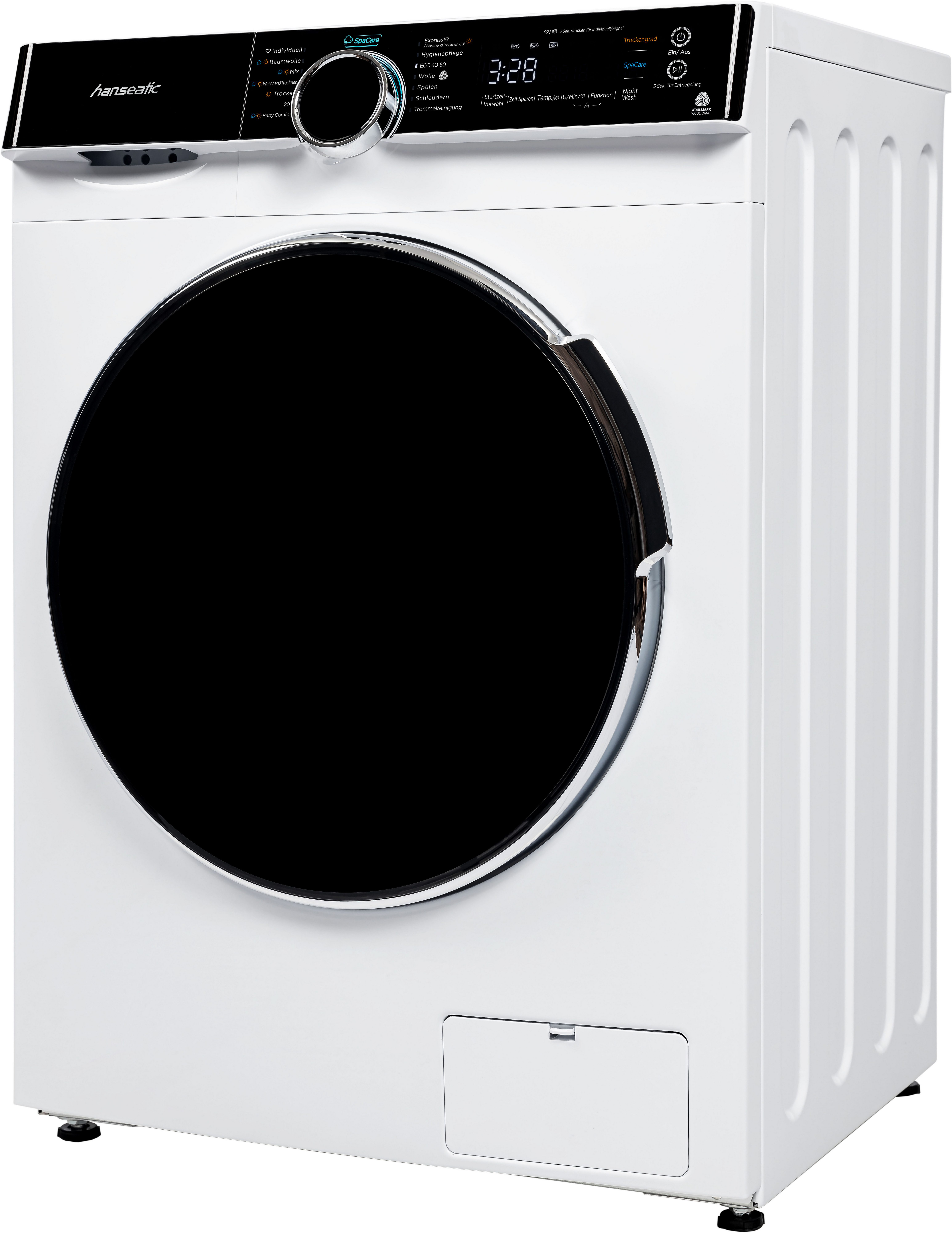 Hanseatic Waschtrockner HWDK86AD, 8 kg, 6 kg, 1400 U/min