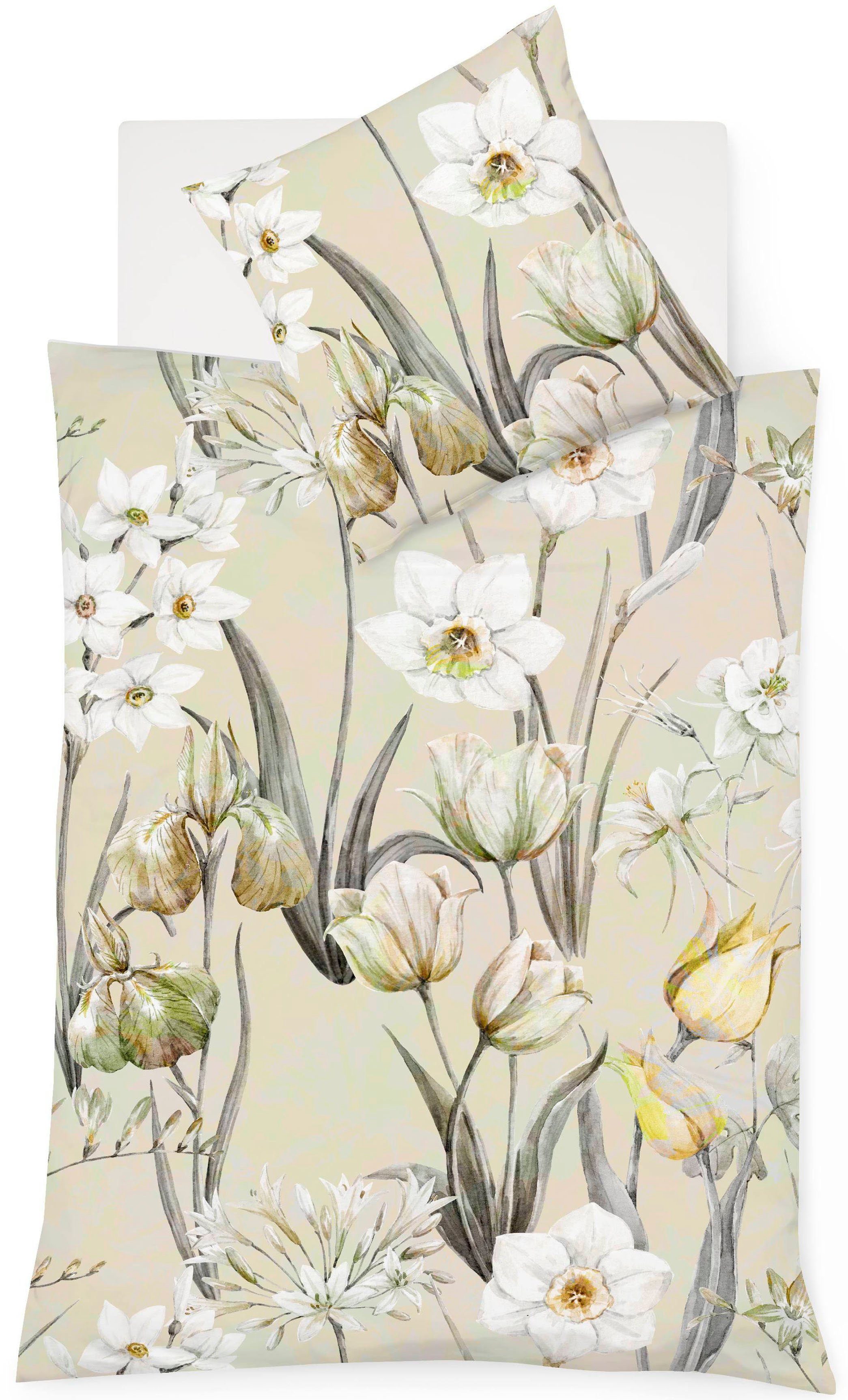 fleuresse Wendebettwäsche Bed Art S 4349, Mako-Satin, 2 teilig