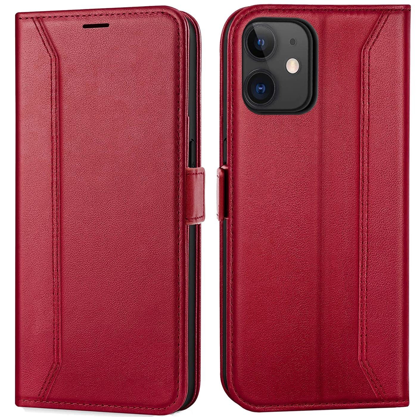 CoolGadget Handyhülle Book Case Elegance Tasche für Apple iPhone 11 6,1 Zoll, Hülle Magnet Klapphülle Flip Case für iPhone 11 Schutzhülle