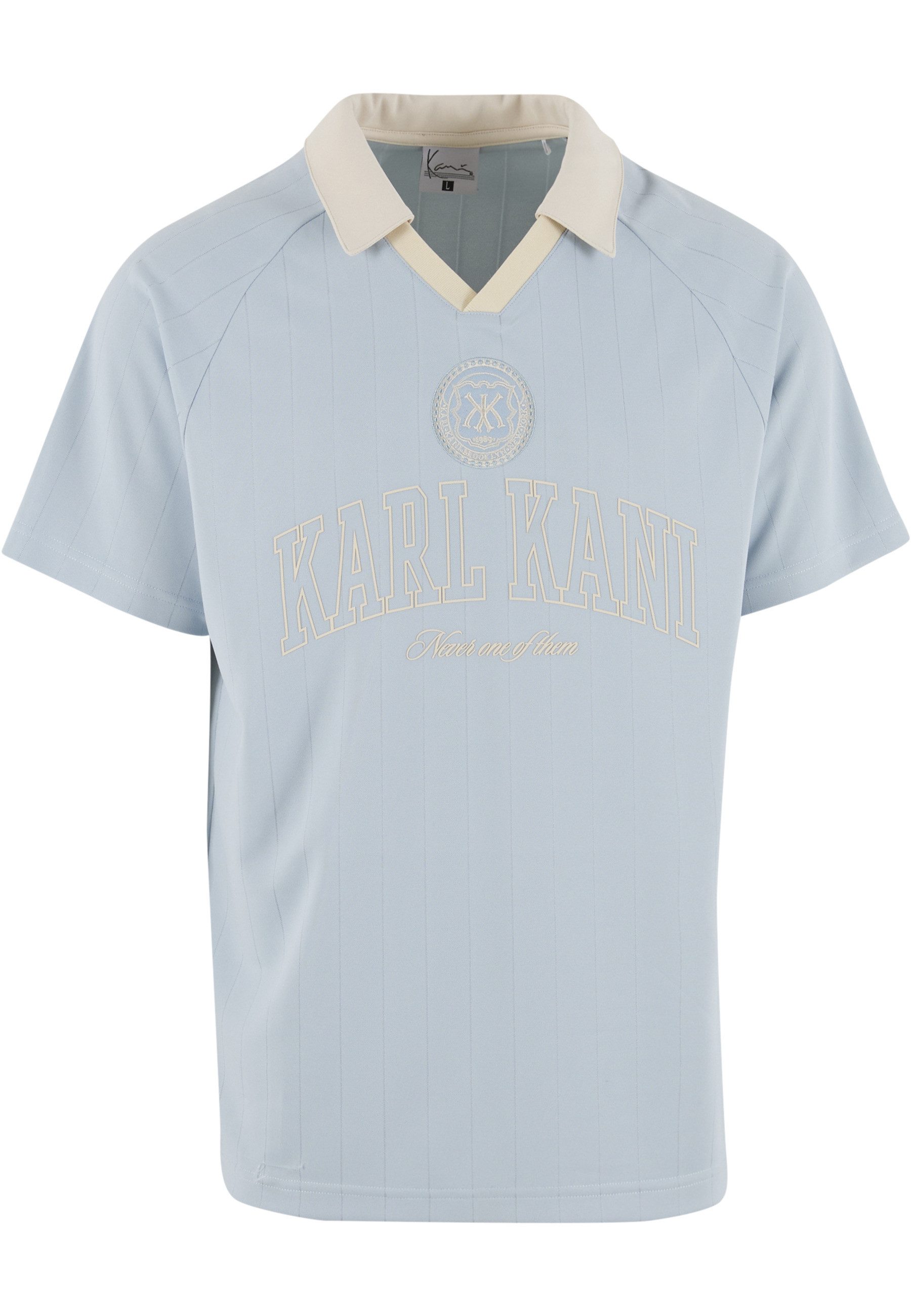 Karl Kani T-Shirt Karl Kani Heritage Emblem Shadow Pinstripe Soccer Jersey (1-tlg)