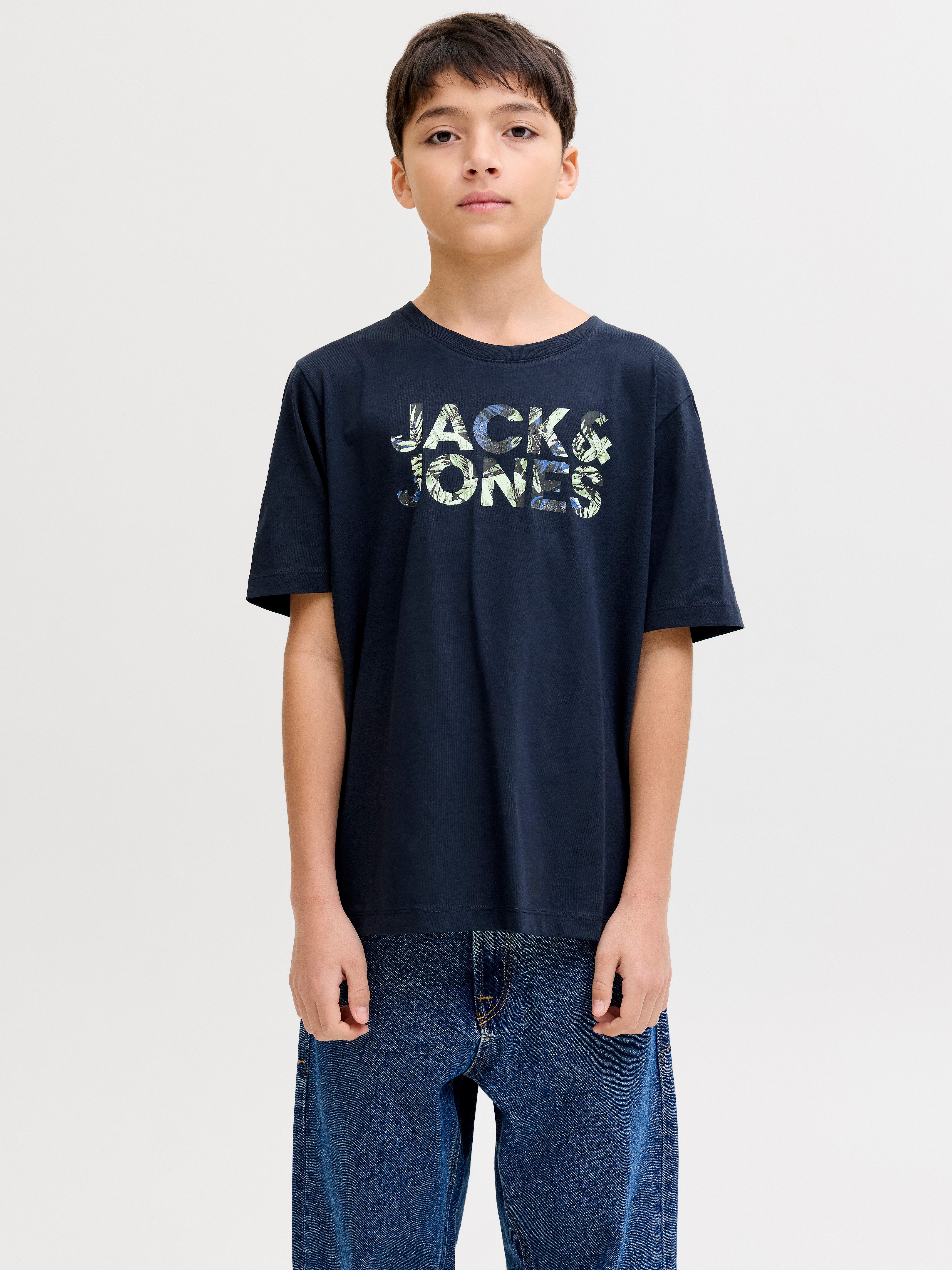 Jack & Jones Junior T-Shirt JJEJEFF LOGO TEE SS SN JNR