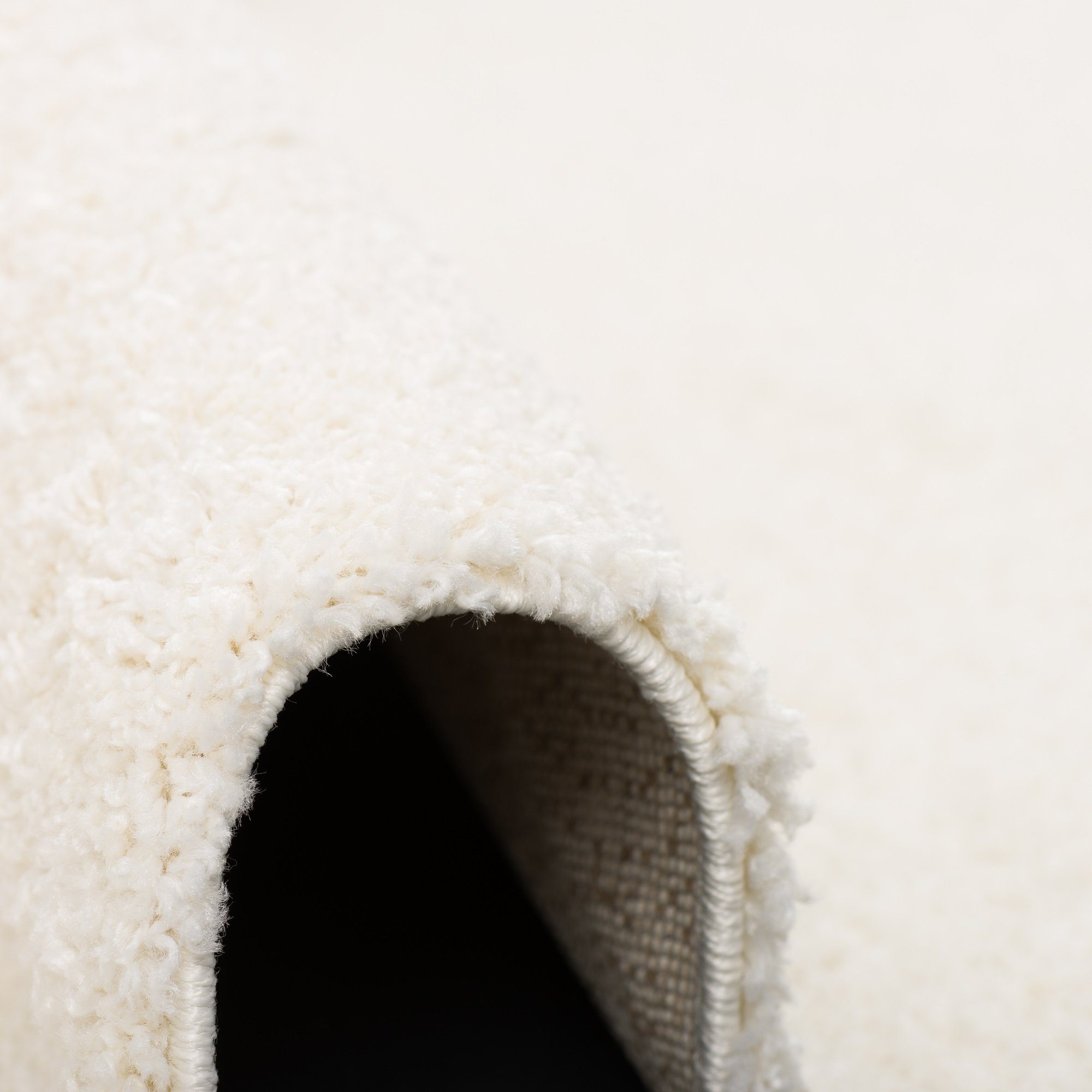 Pergamon Hochflor-Teppich Hochflor Langflor Teppich Aloha Rund, Rund, Höhe: 40 mm