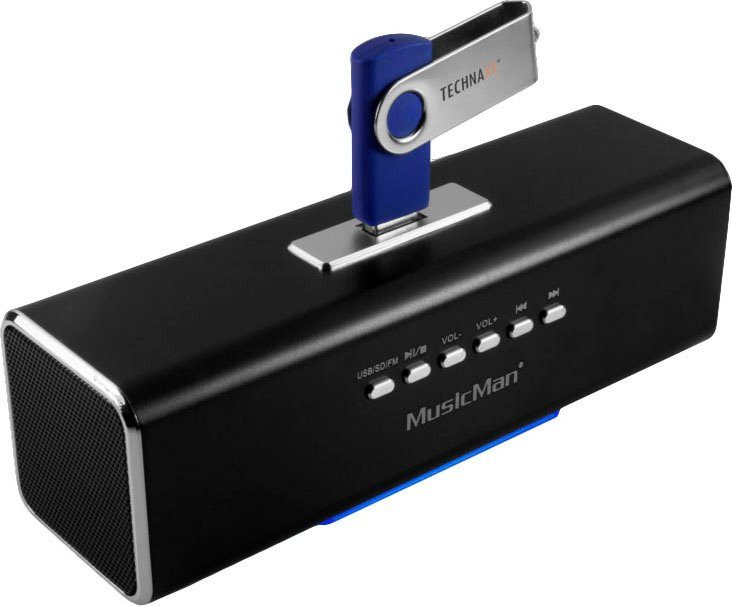 MusicMan MA Soundstation Portable-Lautsprecher