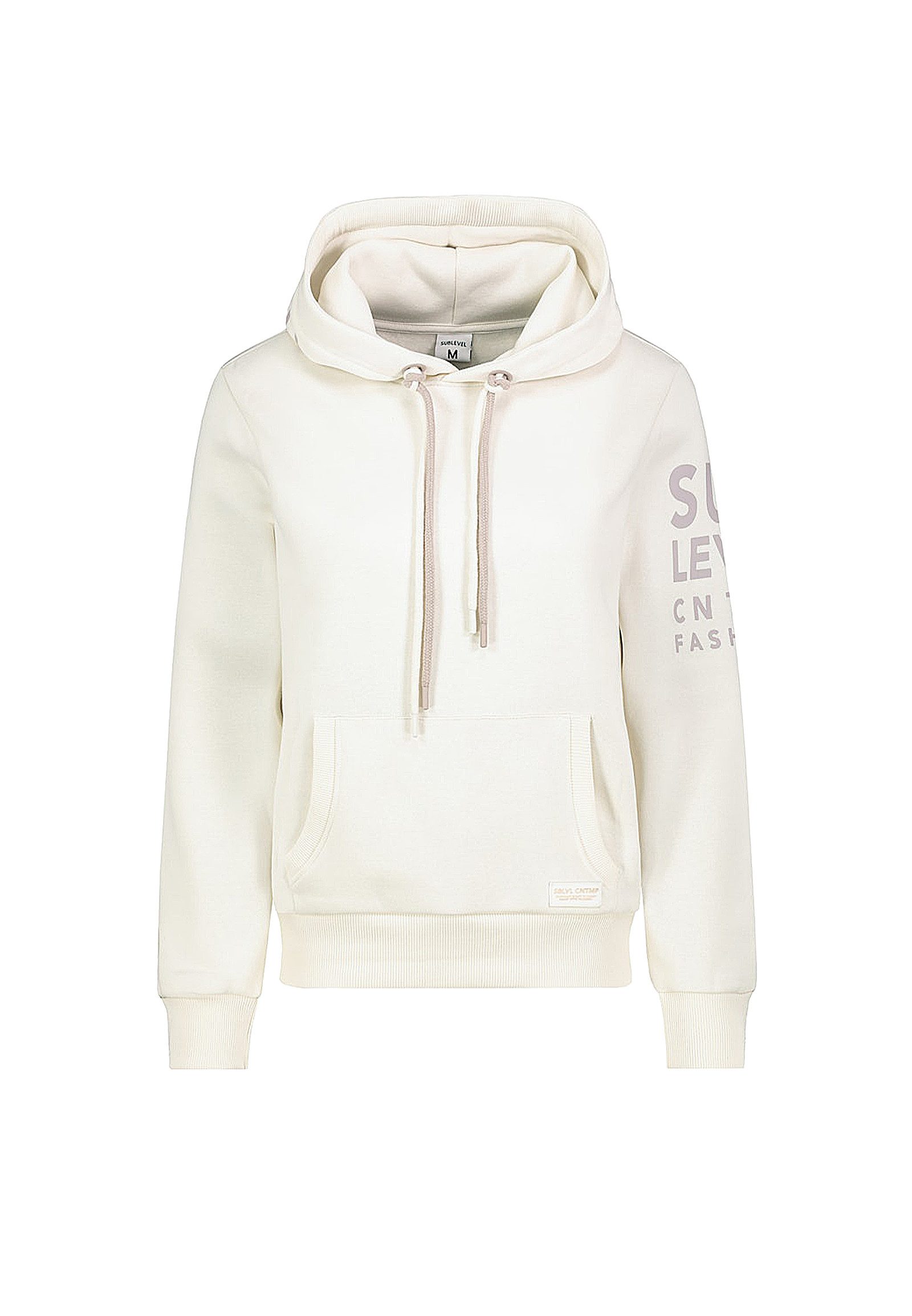 SUBLEVEL Hoodie mit Kängurutasche und Logo-Print günstig online kaufen