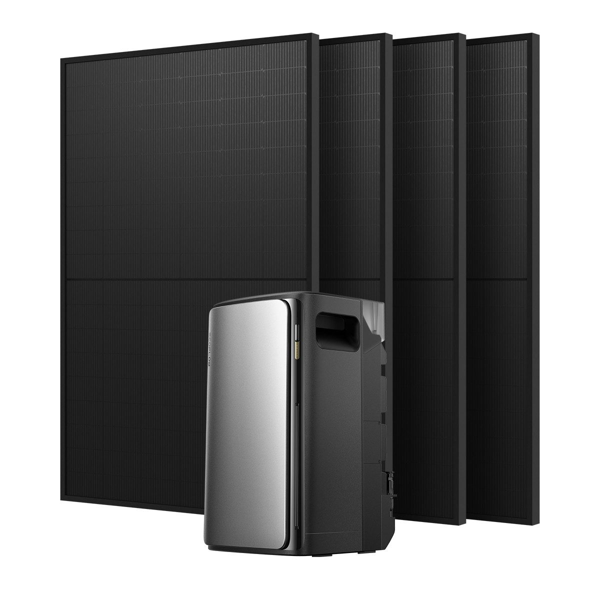 Ecoflow Balkonkraftwerk 910W/1820W EcoFlow Stream Ultra 1,92 kWh, All-in-One Speicher, 2000 W Solareingang (4 MPPTs) mit integriertem Mikro-Wechselrichter