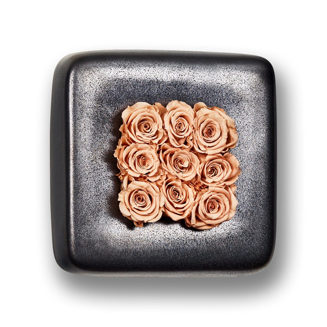 in Rosen Keramik Flowerbox Infinity-Bloom Wanddekoobjekt