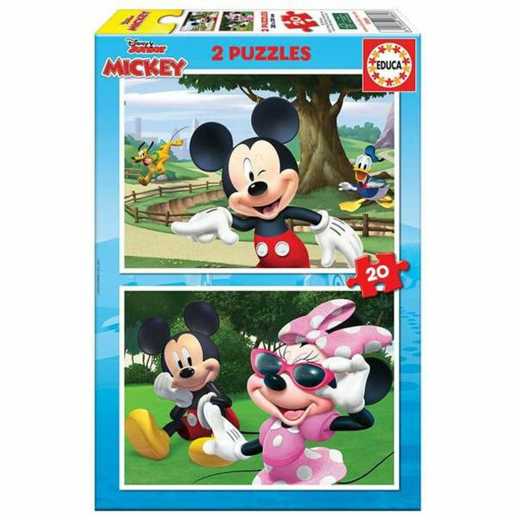 Educa Spiel Puzzle Mickey & Friends (2 x 20 pcs)