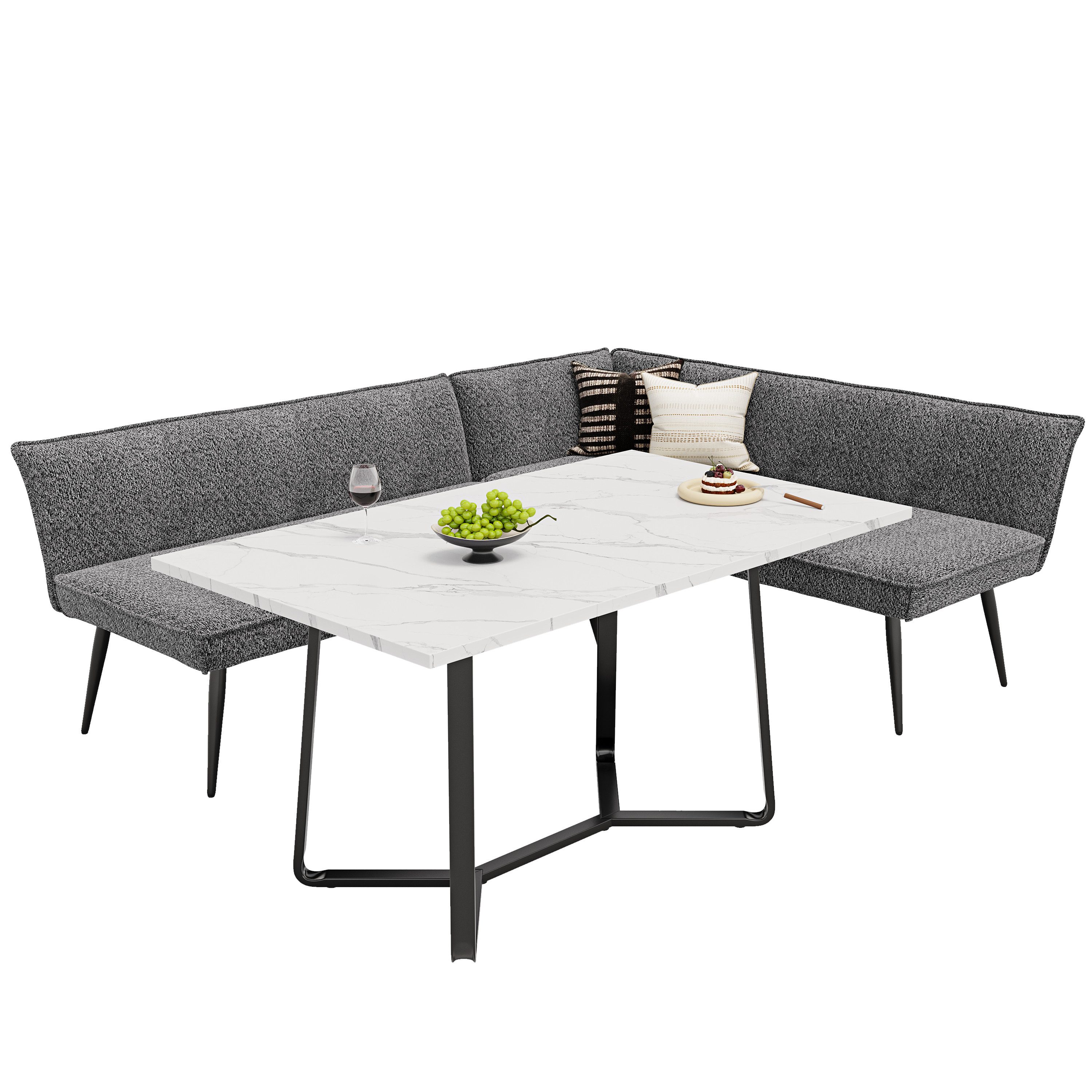 OKWISH Sofa Vielseitiges Terry Velvet Sofa,Tisch günstig online kaufen