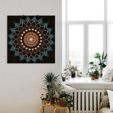 Artland Wandbild Mandala kosmisches Bewusstsein, Muster (1 St), als Alubild, Outdoorbild, Leinwandbild, Poster, Wandaufkleber