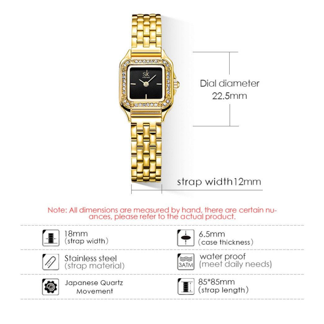 ibettertec Quarzuhr Quarzuhr, Armbanduhr Damenuhr, (Multifunktionsuhr Armbanduhr, Edelstahl Armbanduhr, Edelstahl Armbanduhr, Damen Uhr)