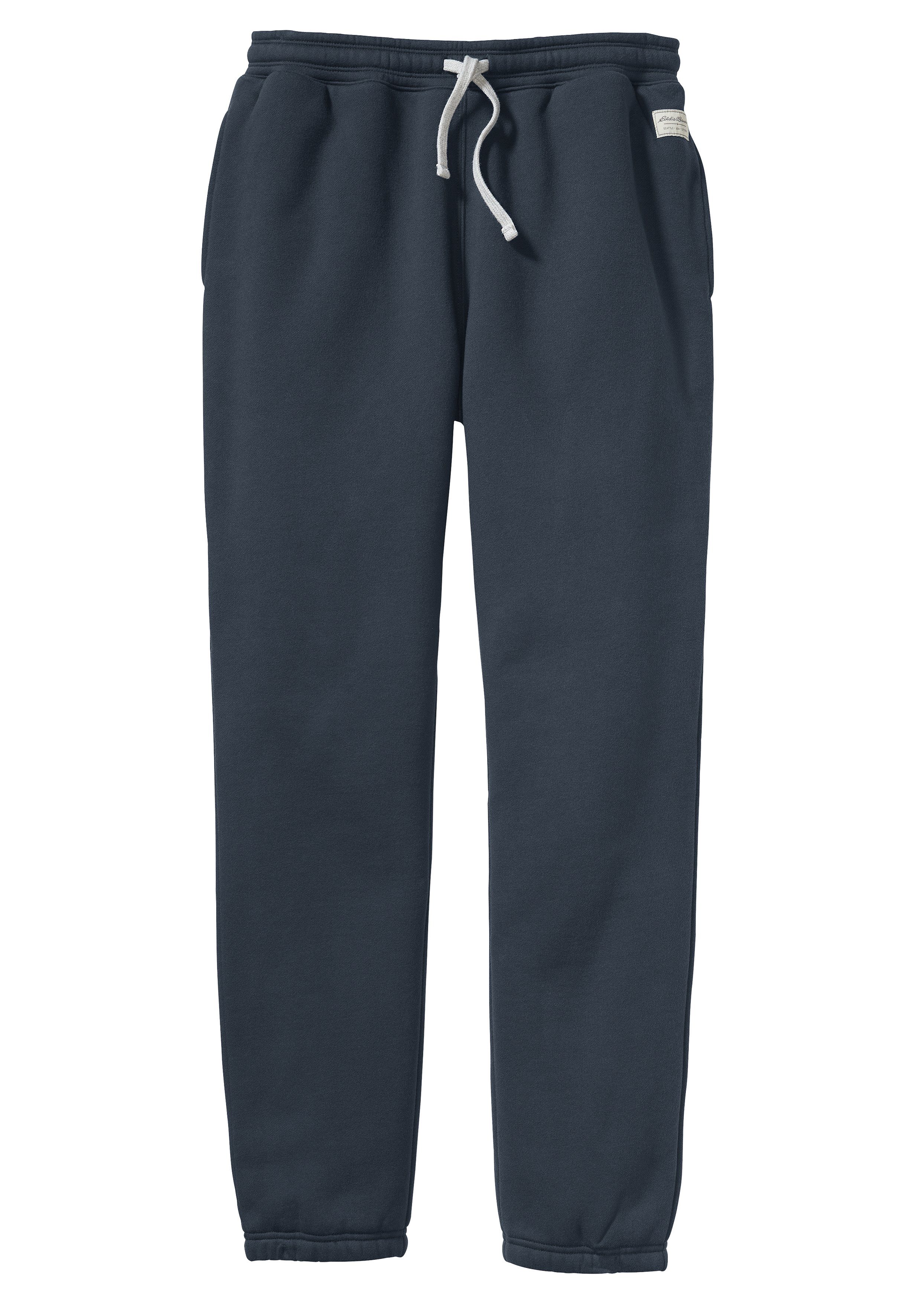 Eddie Bauer Jogginghose Sturmgrau Signature mit Sherpafutter Hose Sweat