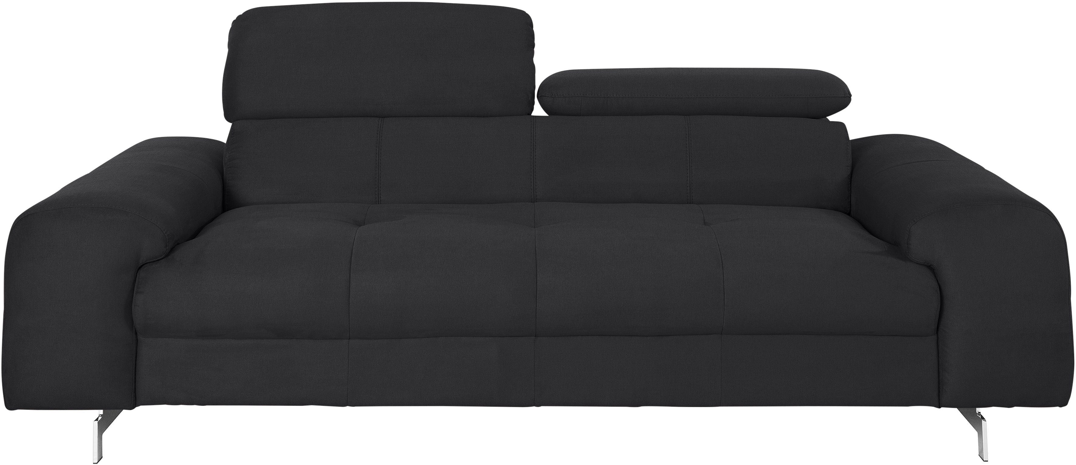 COTTA 3-Sitzer Chef, Big-Sofa mit Kopfteilverstellung, günstig online kaufen