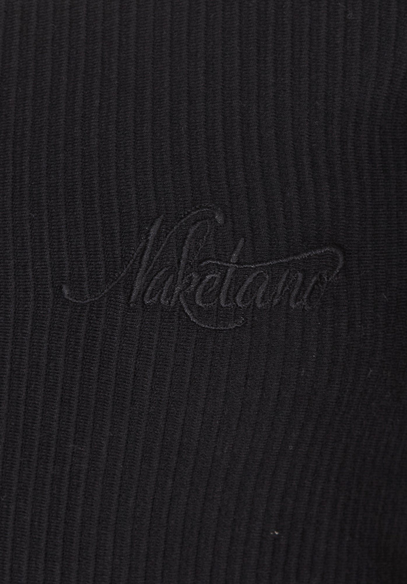 naketano Longsleeve Baumwolle Langarm Rundhals Rippe figurbetont Streetwear Basic Damen (1-tlg) weich, bequem, casual, vegan, unifarben, weiche Rippe, Alltag