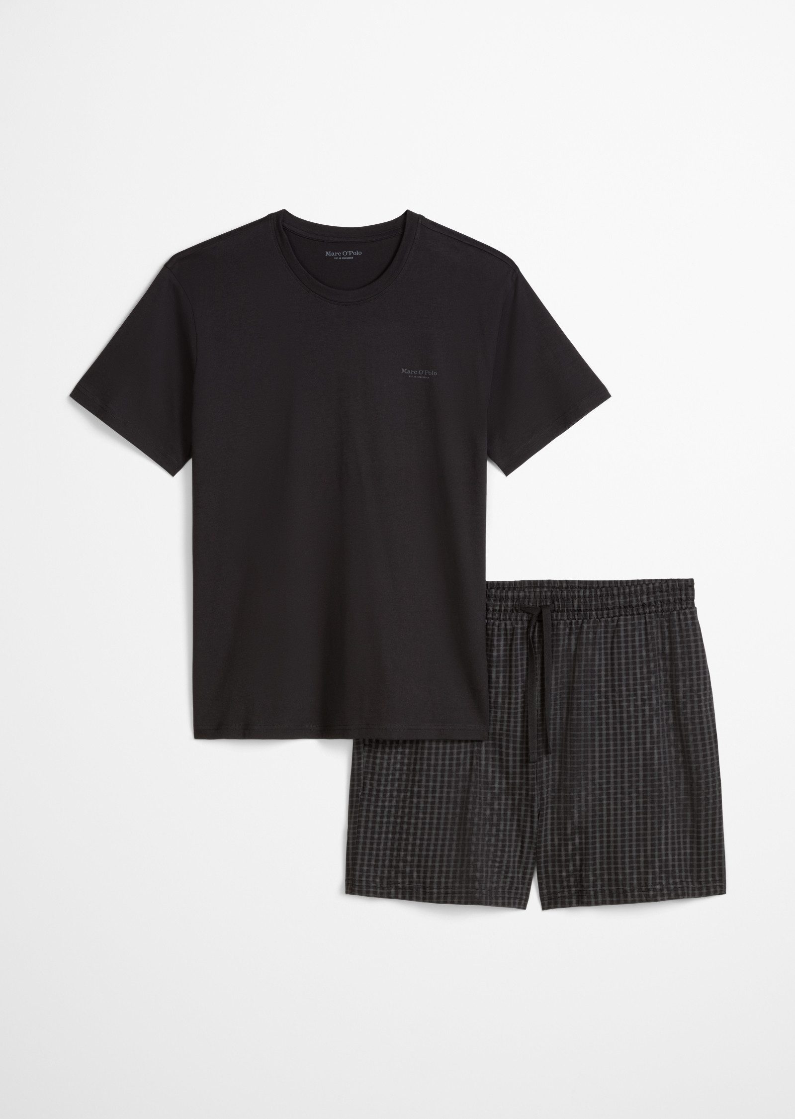 Marc O'Polo Pyjama aus Baumwoll-Jersey, mit lockerer Passform, für Erwachsene – Bild 2 von 4