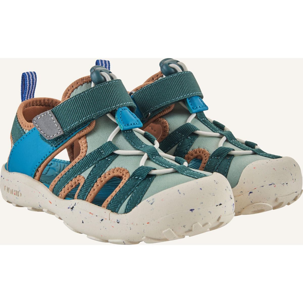 Finkid Salama Outdoorsandale Farbenfrohe, robuste Trekkingsandalen für Kinder, ideal für