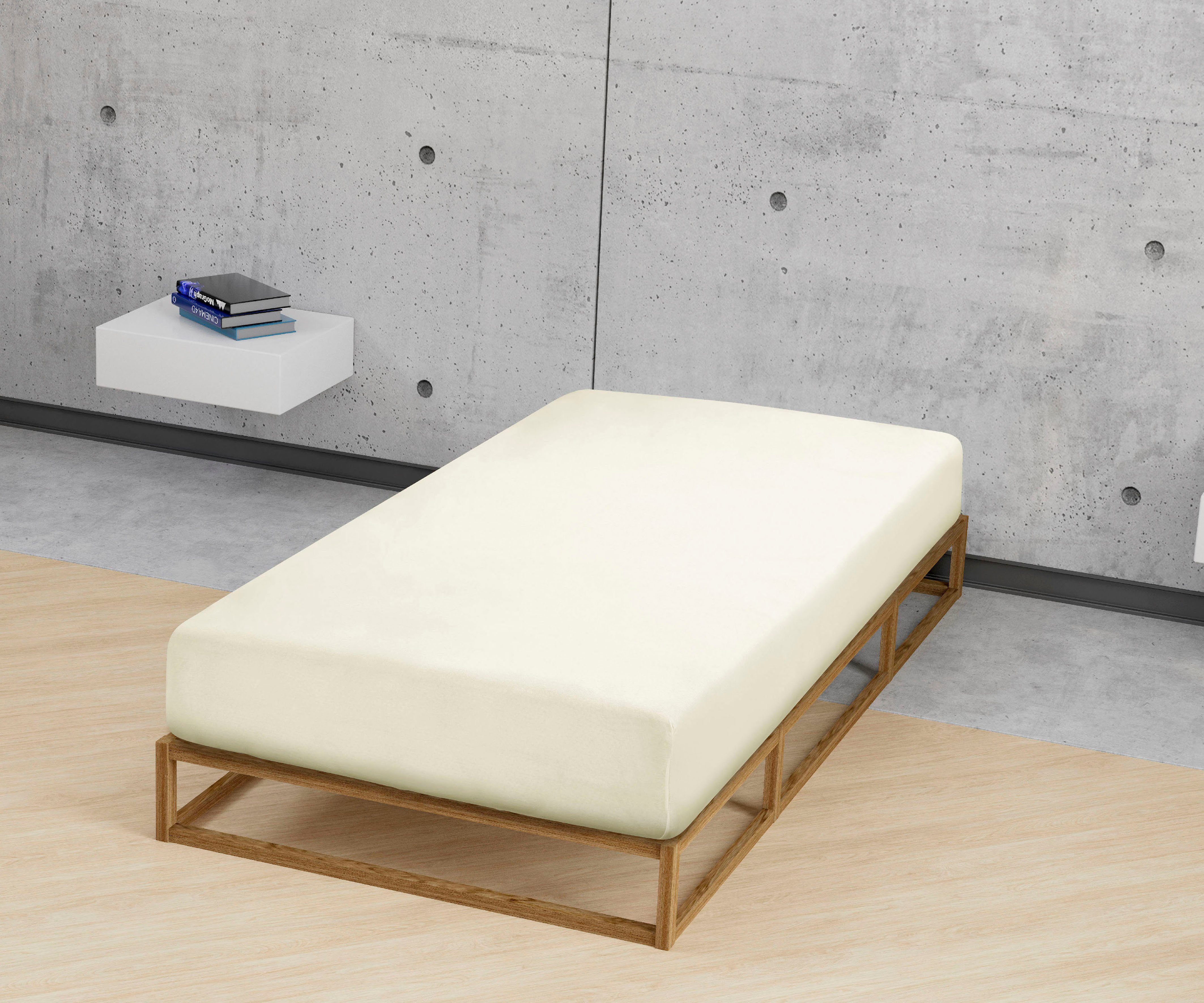 Biberna Spannbettlaken Biber in Gr. 70x140 cm für Kinder, Biber, Gummizug: günstig online kaufen