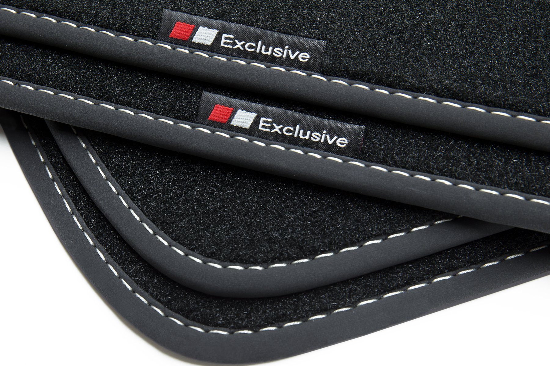 tuning-art Auto-Fußmatten BEF853 Automatten Set passgenau für Skoda Octavia 2 2004-2013