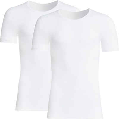conta T-Shirt Herren-Unterhemd, 1/2-Arm 2er-Pack Feinripp Uni