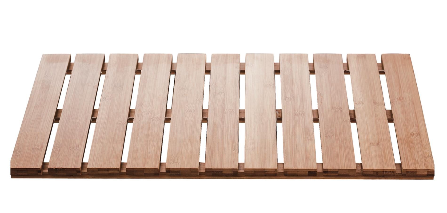 Ridder Badematte Grating natur, Höhe 3 mm, Bambus