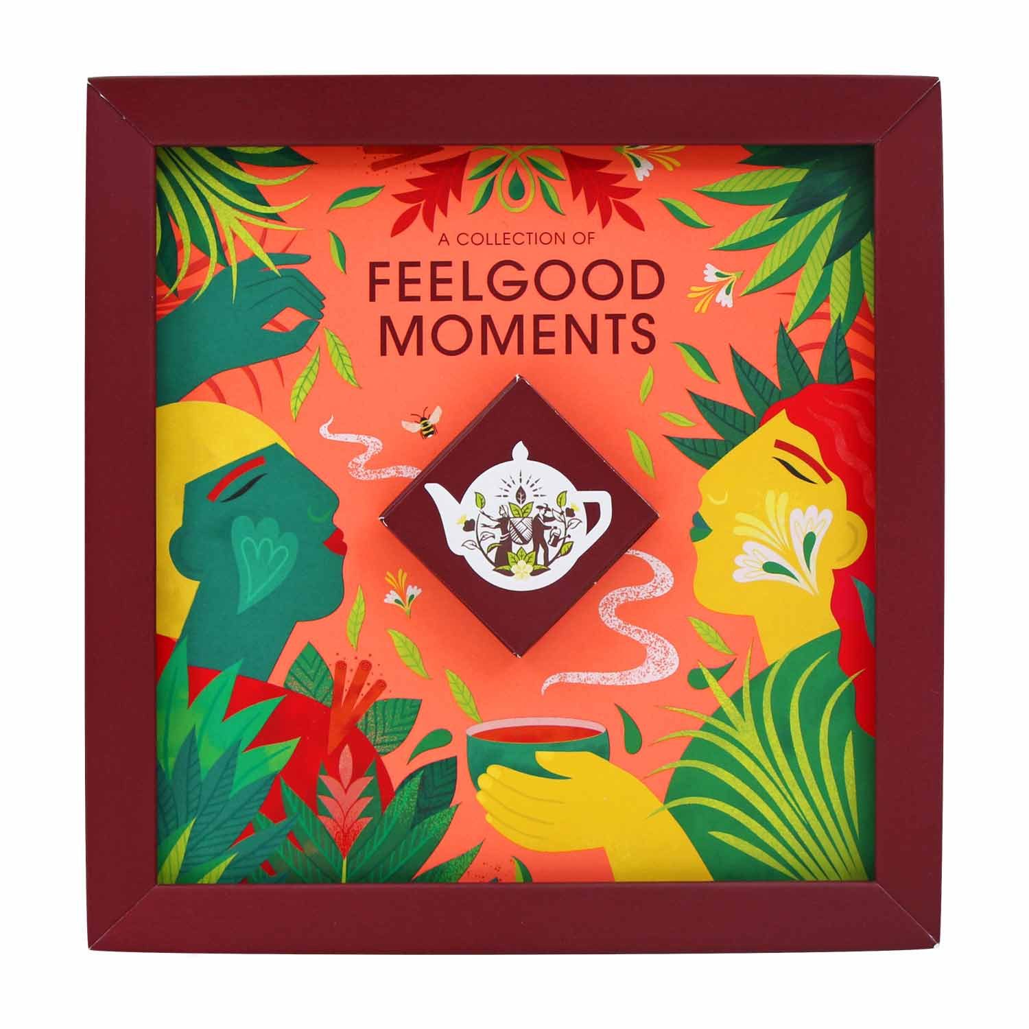 English Tea Shop Tee Kollektion "Feelgood Moments", Ayurveda Tee, BIO, 32 Teebeutel, 4 Sorten Ayurvedische Tees.