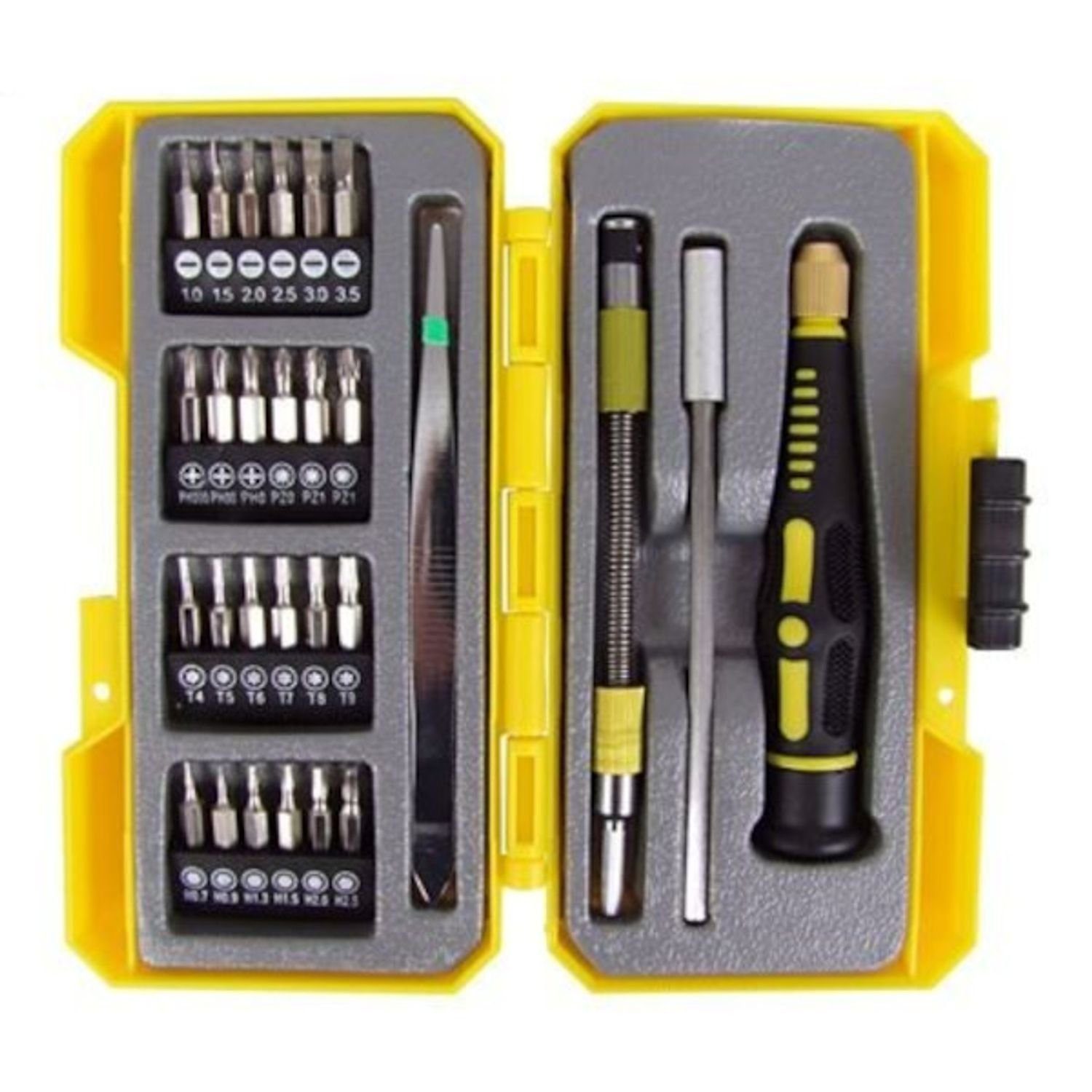 BURI Werkzeugset Präzision-Schraubendreher-Bit-Set 28-teilig Schraubenziehe günstig online kaufen