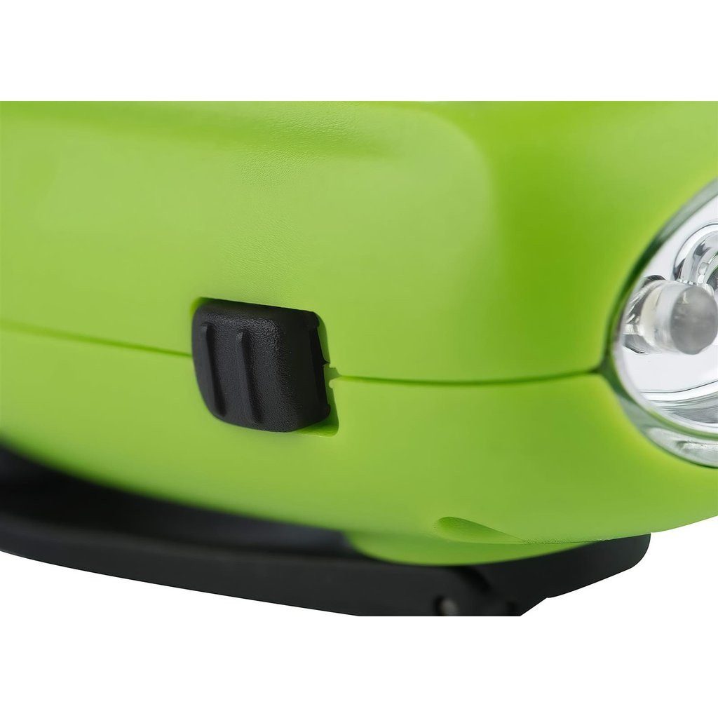 Munkees Taschenlampe Mini Solar Dynamo Leuchte, grün (Einzelartikel, 1-St), Solar, Dynamo, LED, kompakt, Schlüsselanhänger