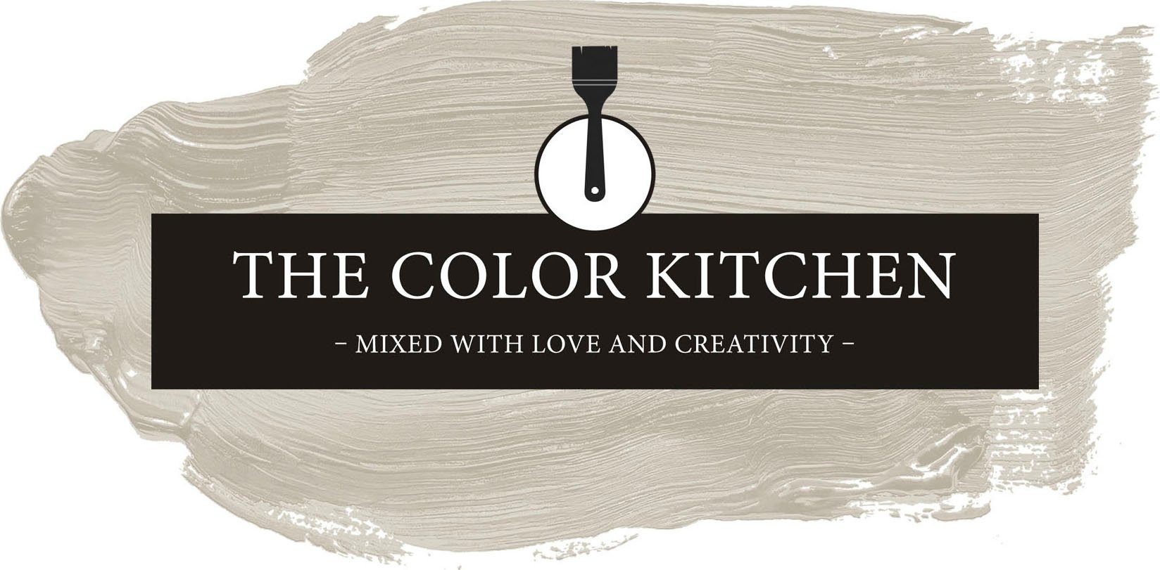A.S. Création Wand- und Deckenfarbe Seidenmatt Innenfarbe THE COLOR KITCHEN, für Wohnzimmer Schlafzimmer Flur Küche, versch. Taupetöne