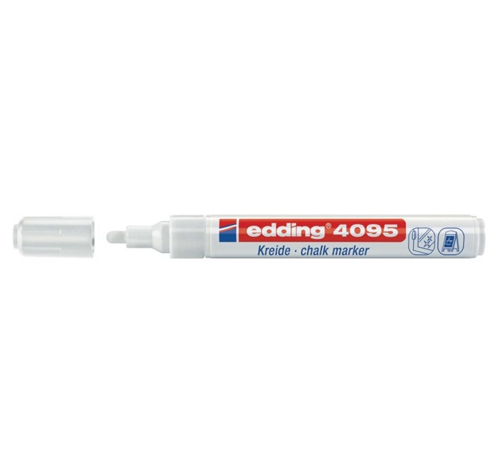 Thumbnail - edding Kreidemarker Kreidemarker 4095 dünn 2-3mm weiss Window-Marker