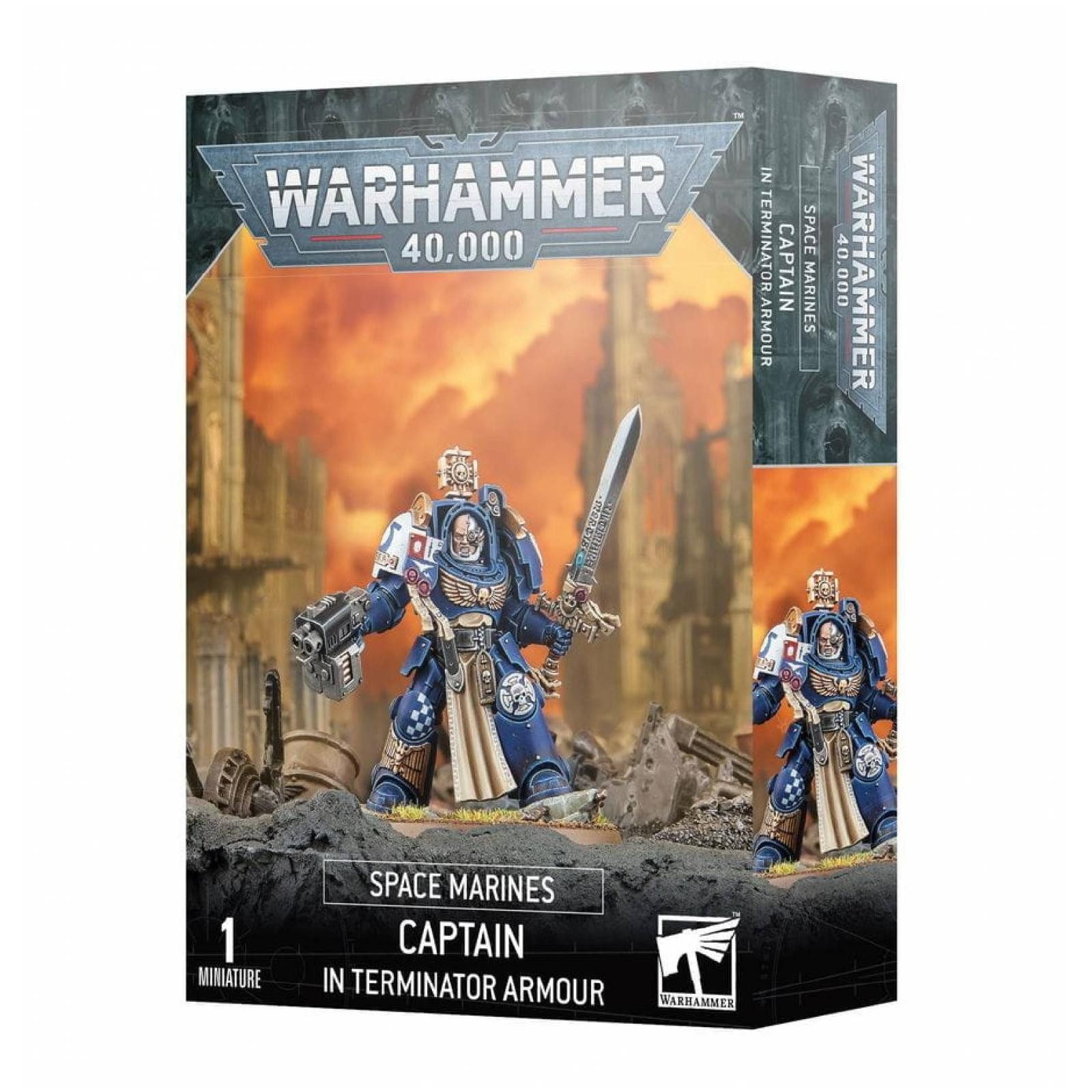 Modellbausatz Space Marines: CAPTAIN IN TERMINATORRÜSTUNG