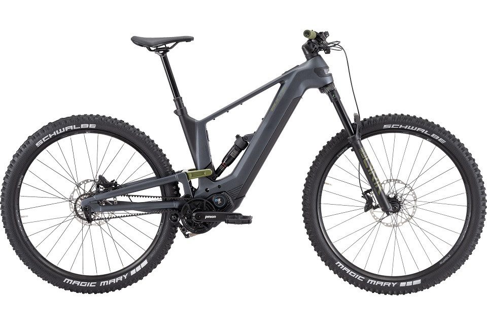 Bulls E-Bike Bulls Vuca EVO AM 1 800 Wh dunkelgrau 2026, 12 Gang RUMBLE Flight Controller, Getriebeschaltung, Pinion MGU E1.12