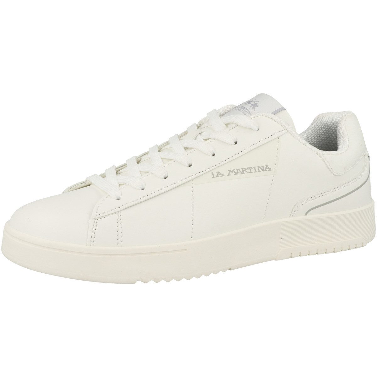 La Martina LFM261 Herren Sneaker Turnschuhe, Sportschuhe, Freizeitschuhe, Halbschuhe, Schnürschuhe – Bild 4 von 5