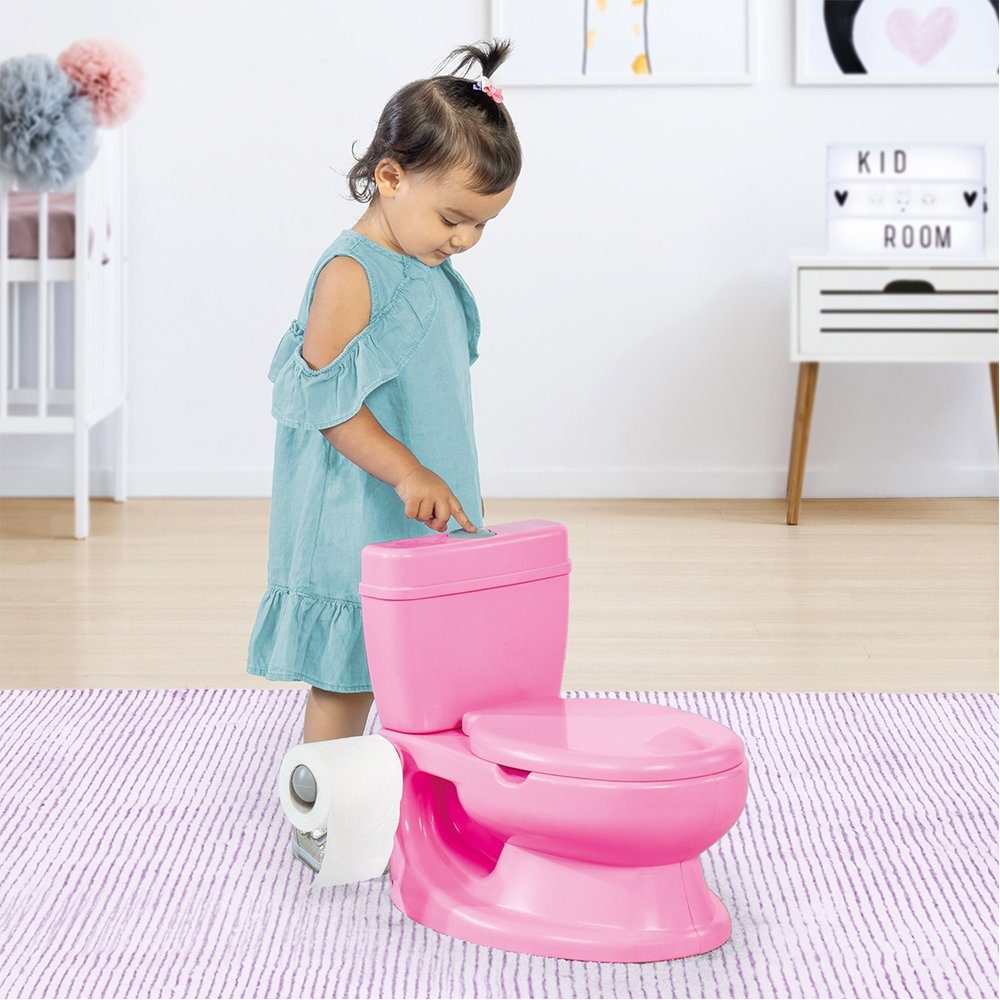 Potty, BabyGo Toilettentrainer pädagogoisches pink, Baby Töpfchen