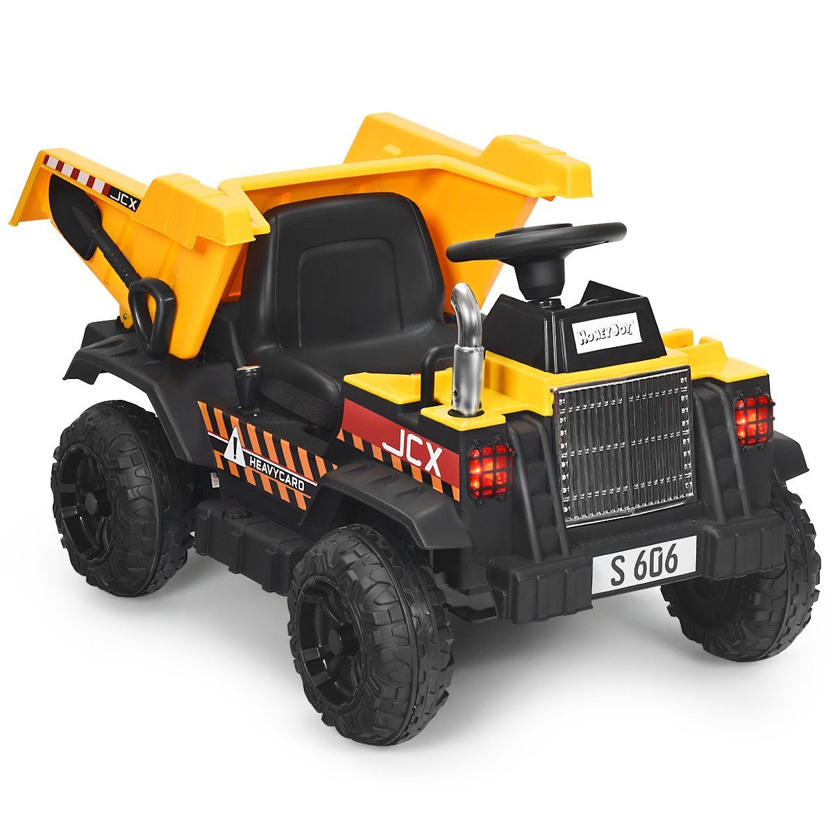 COSTWAY Elektro-Kindertraktor »12V Elektrotraktor, Aufsitztraktor«, mit ...