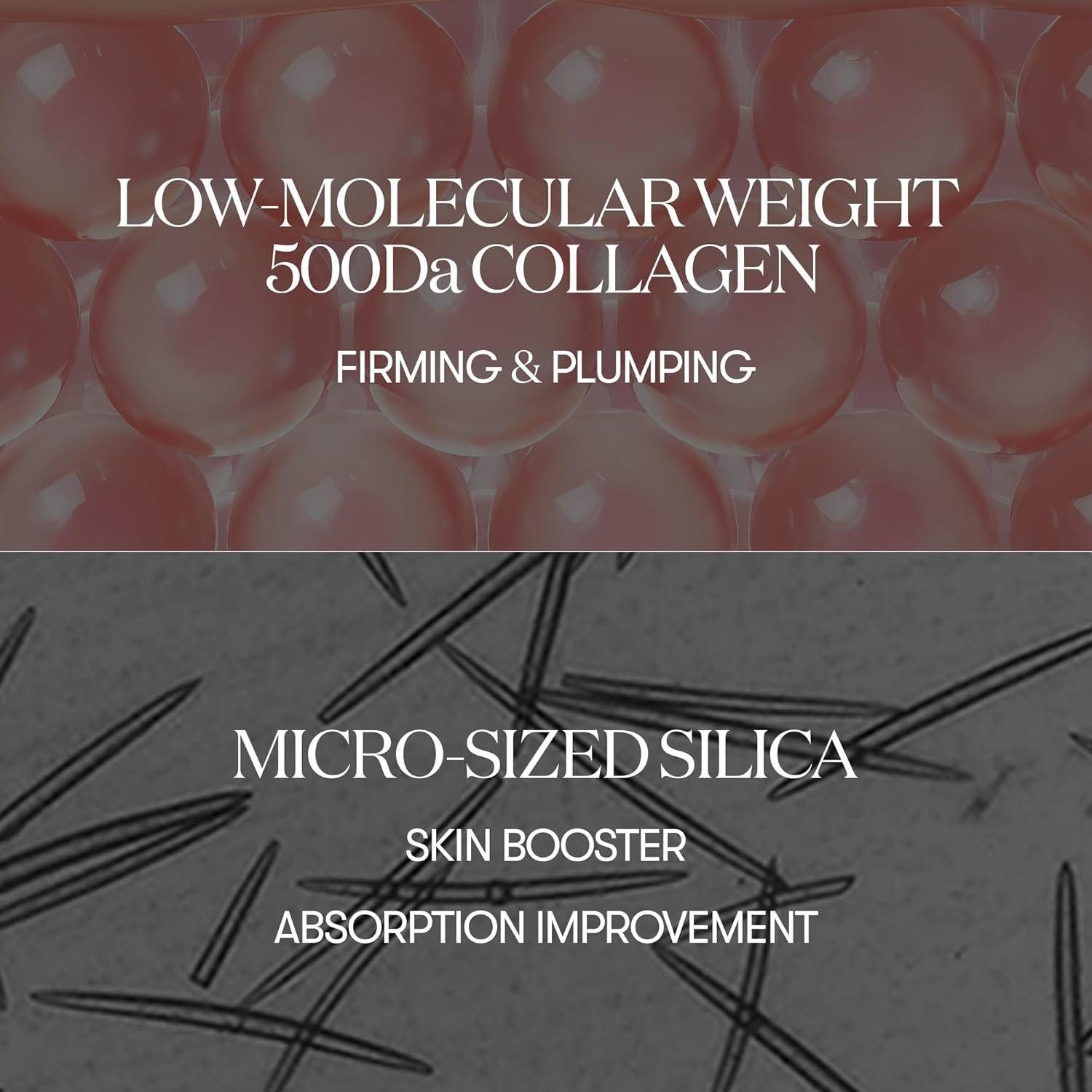 VT Cosmetics Gesichtsserum Collagen Reedle Shot 100 Serum 50ml – vegane Gesichtspflege mit Mikronadel-Technologie – glättet feine Linien, verbessert, Elastizität, spendet Feuchtigkeit – für alle Hauttypen geeignet