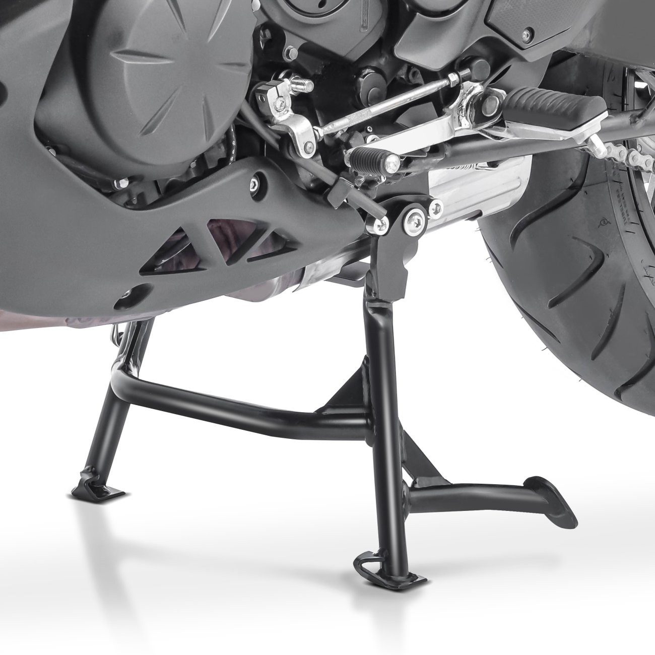 ConStands Motorradheber Set Hauptständer + Hecktasche S5