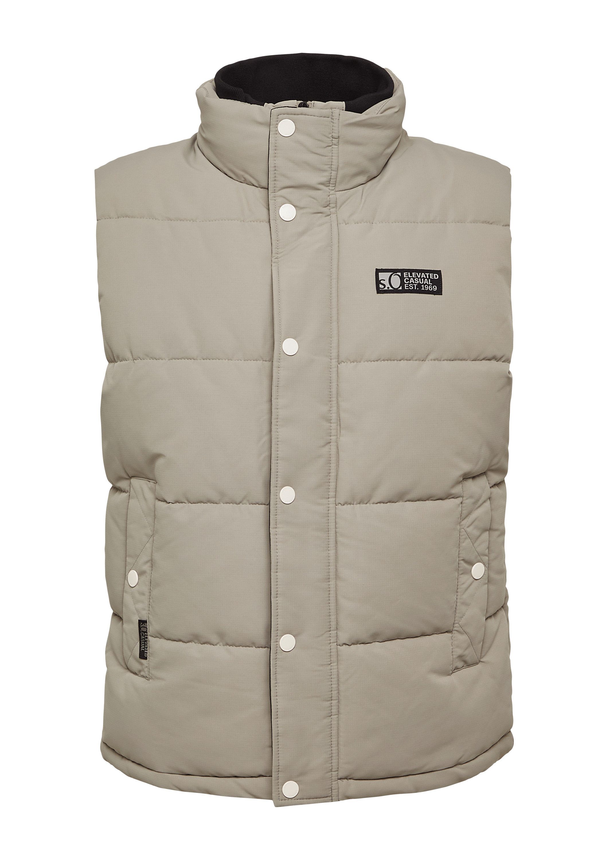 s.Oliver Outdoorjacke Outdoor-Weste Sportive Steppweste mit günstig online kaufen