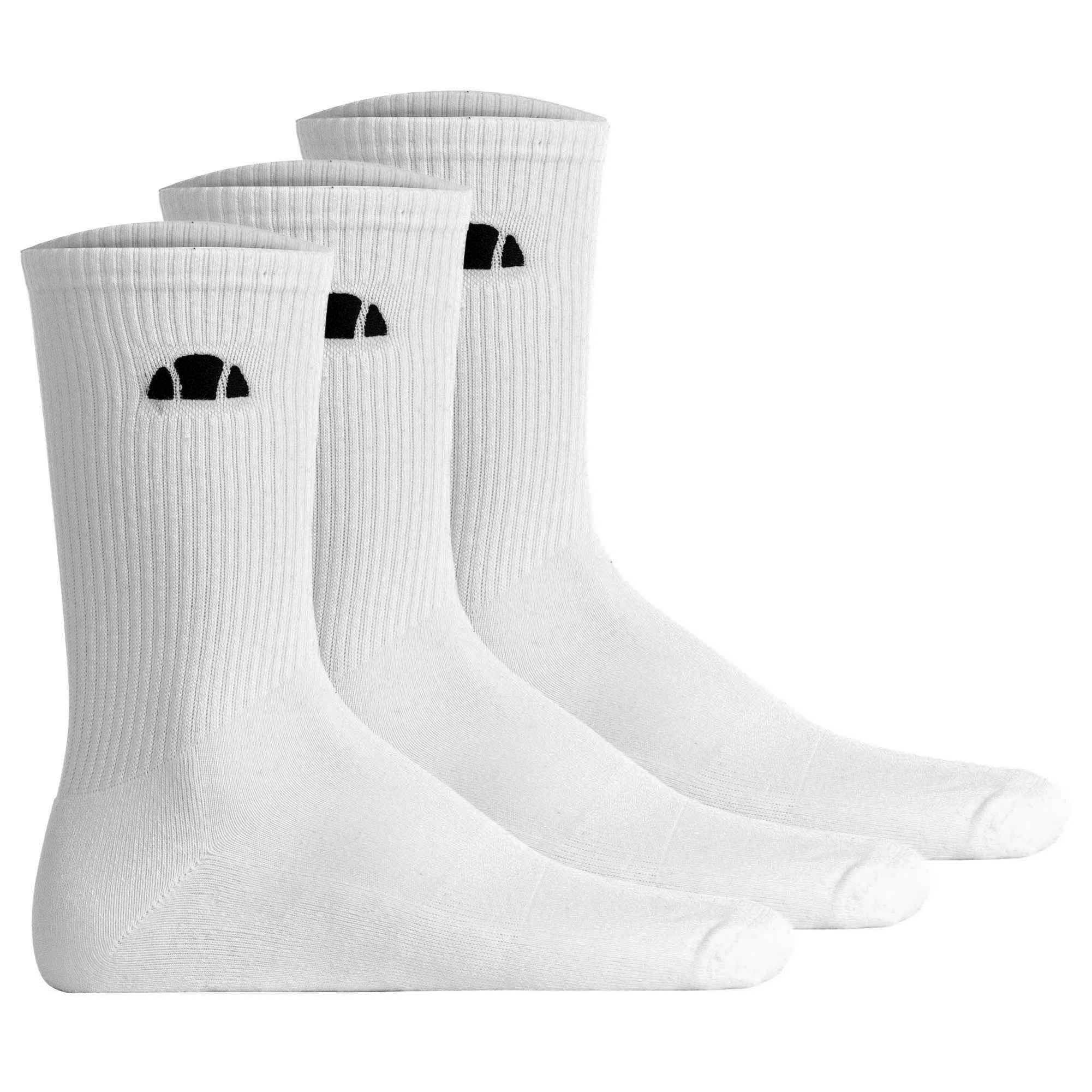 Ellesse Kurzsocken Unisex Socken 3er Pack Baumwolle ALACRE Crew Socks (Packung, 3er Pack)